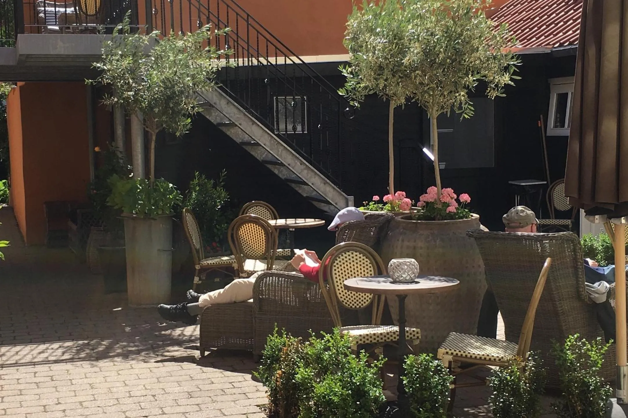 Garden in Hotel På Torvet