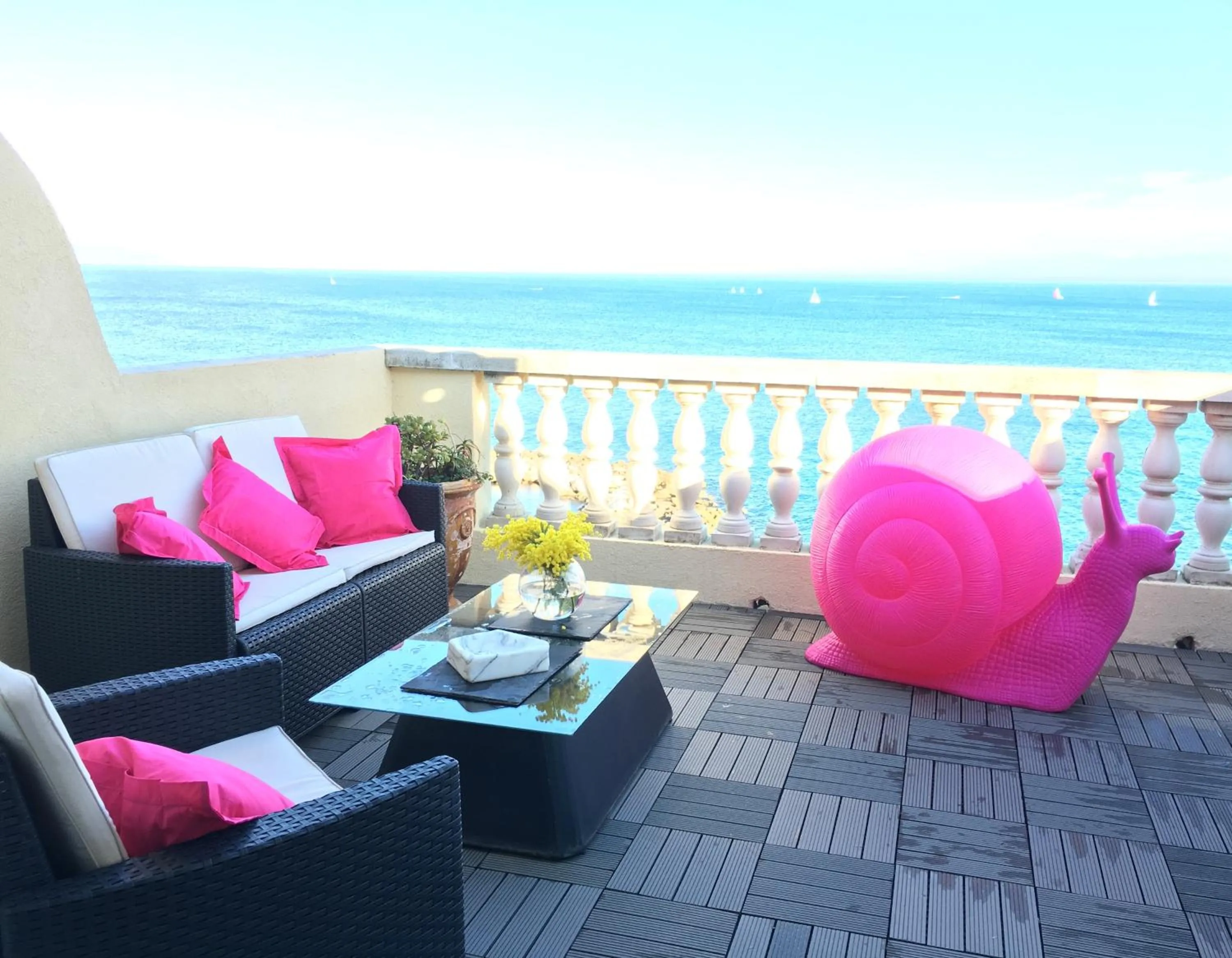 Balcony/Terrace in Les Remparts Antibes Location