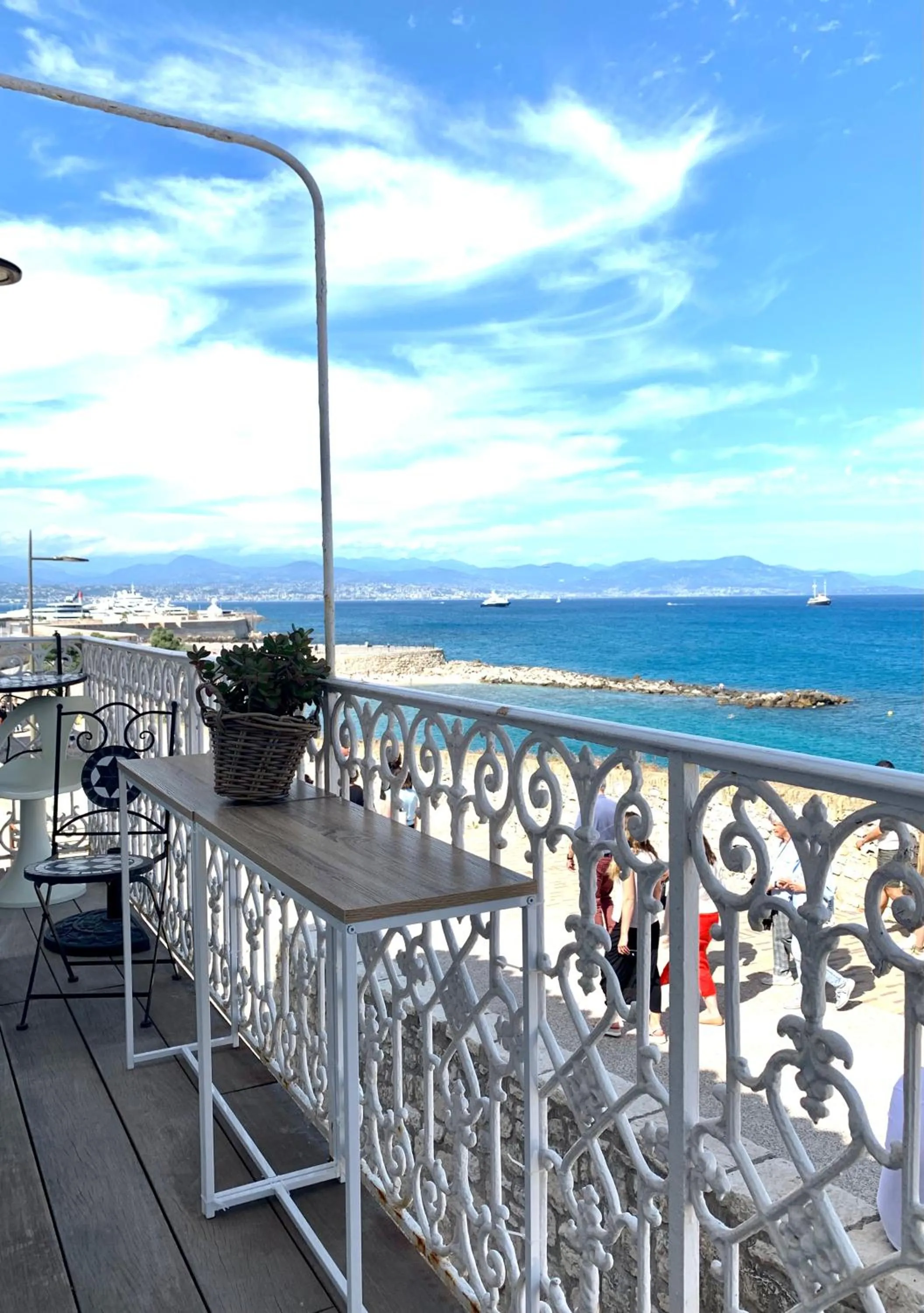 View (from property/room) in Les Remparts Antibes Location