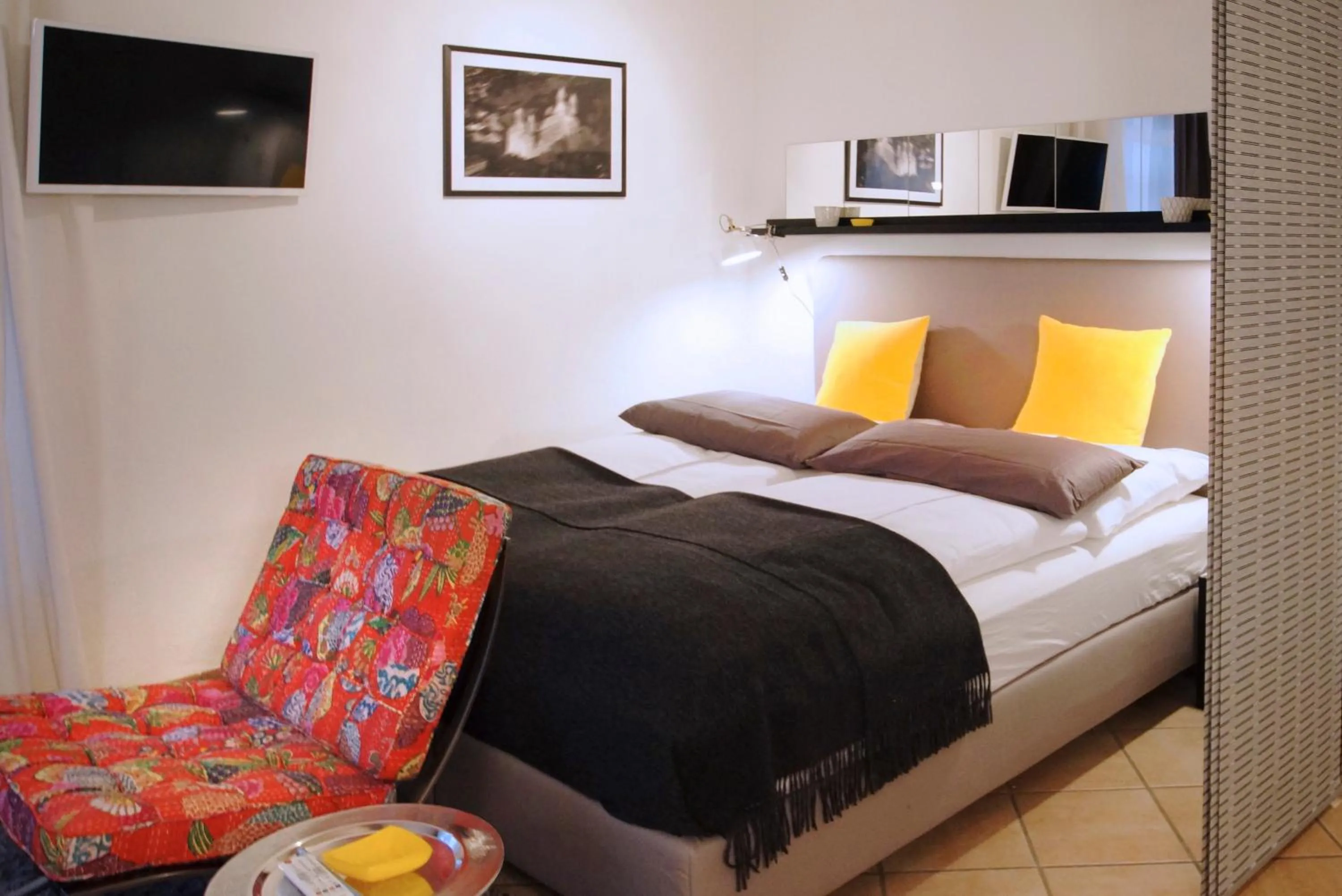 Bed in Rheintor-Apartment