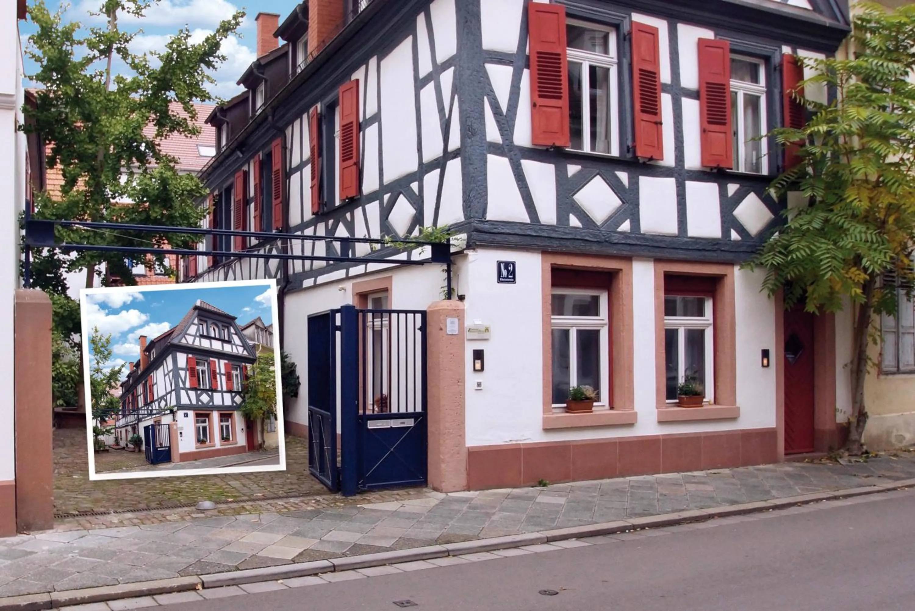 Facade/entrance in Rheintor-Apartment
