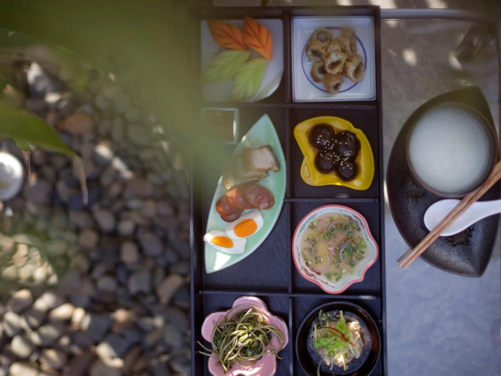 Asian breakfast in Nhapha Khaoyai Resort