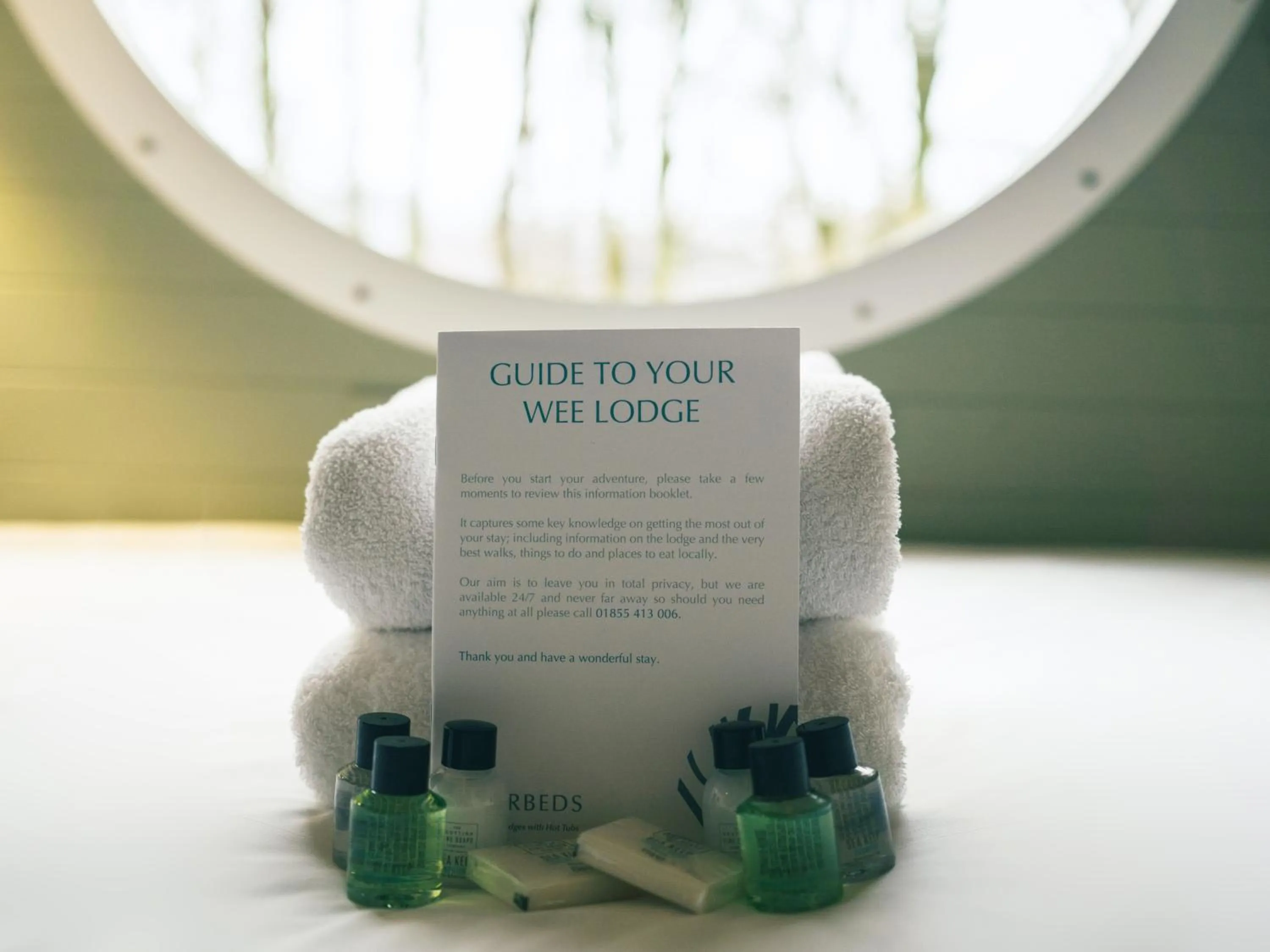 Shower in RiverBeds - Luxury Wee Lodges with Hot Tubs