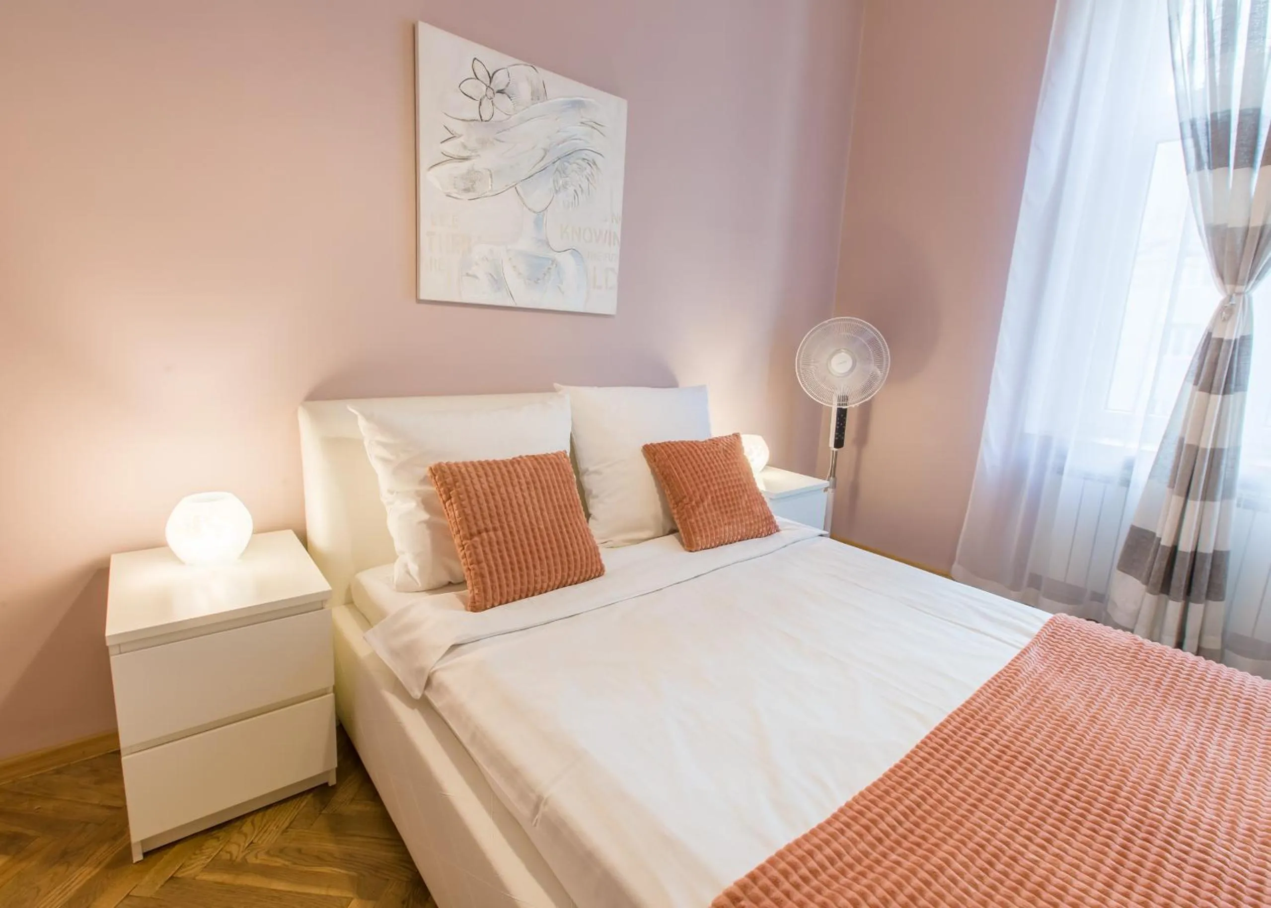 Bedroom, Bed in AR Apartments