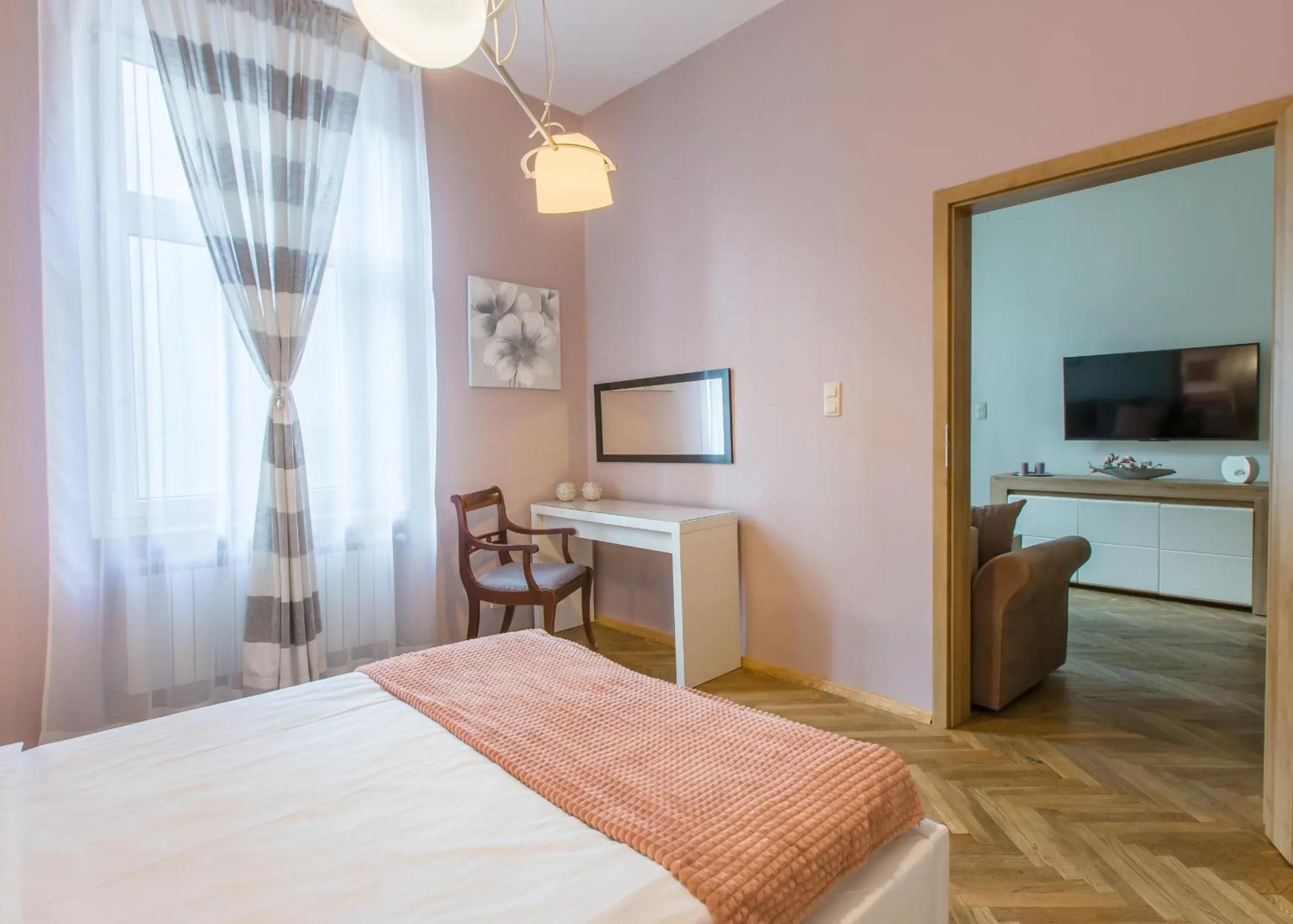 Bedroom, Bed in AR Apartments