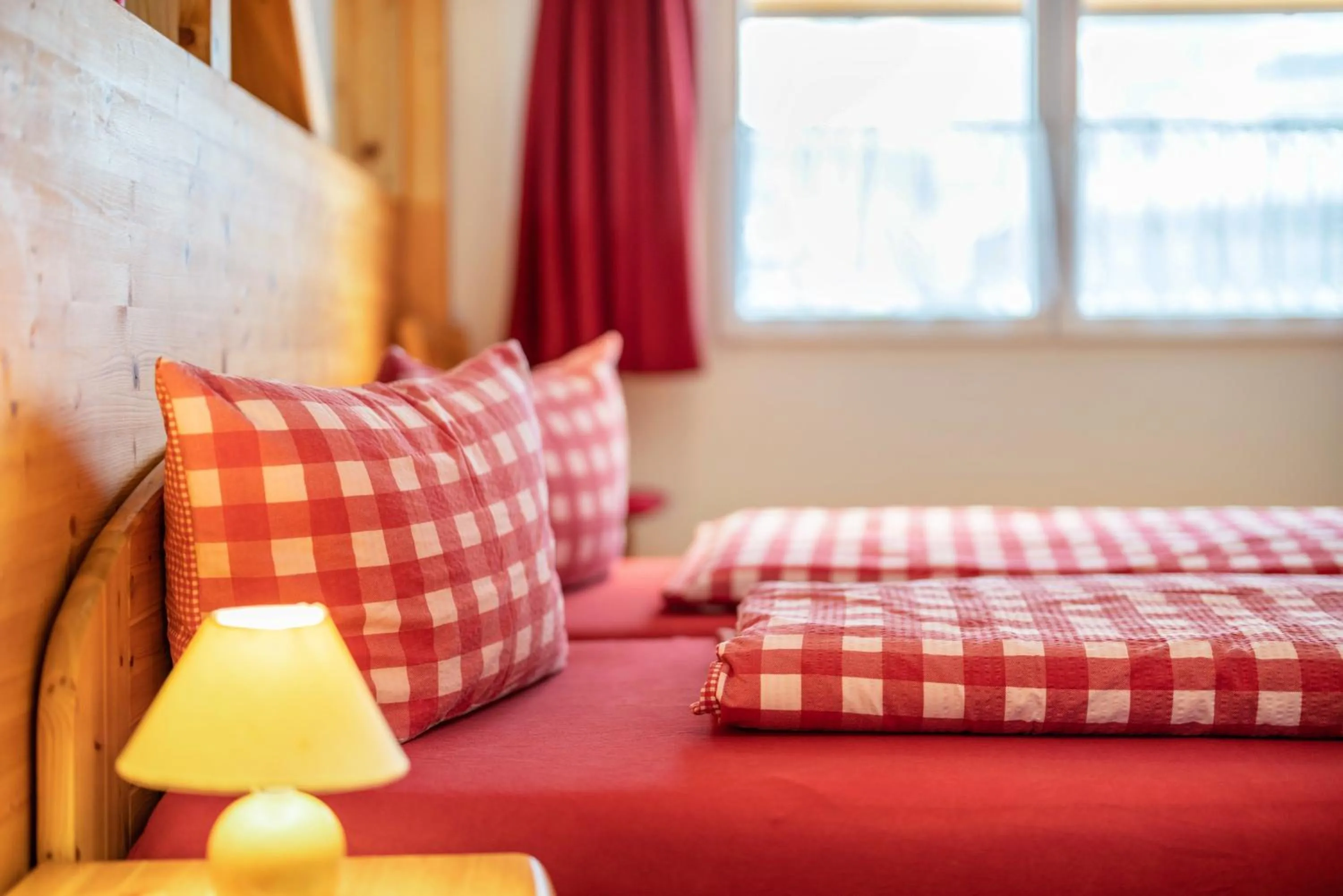 Living room, Bed in Haus Schöneck