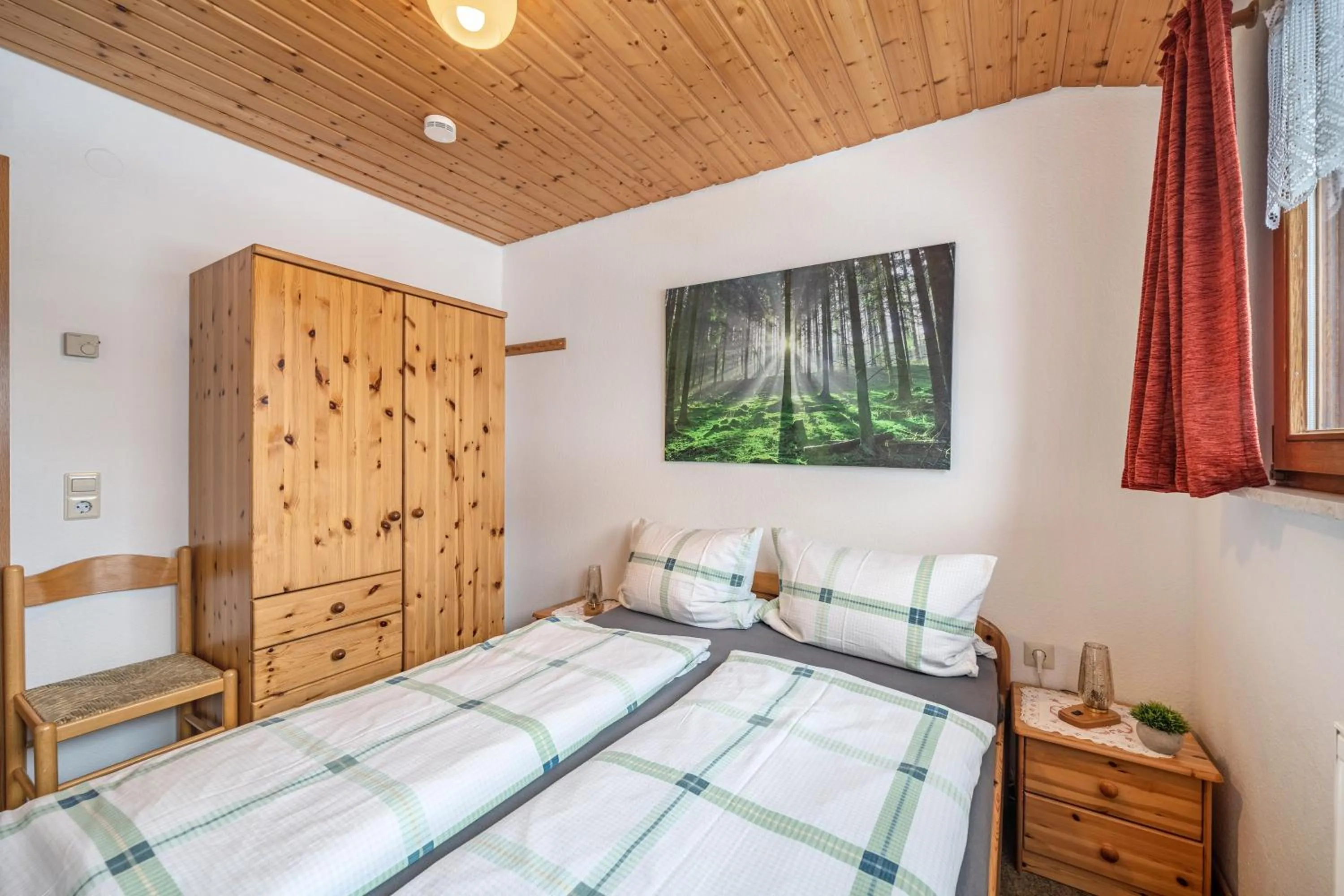 Property building, Bed in Haus Schöneck