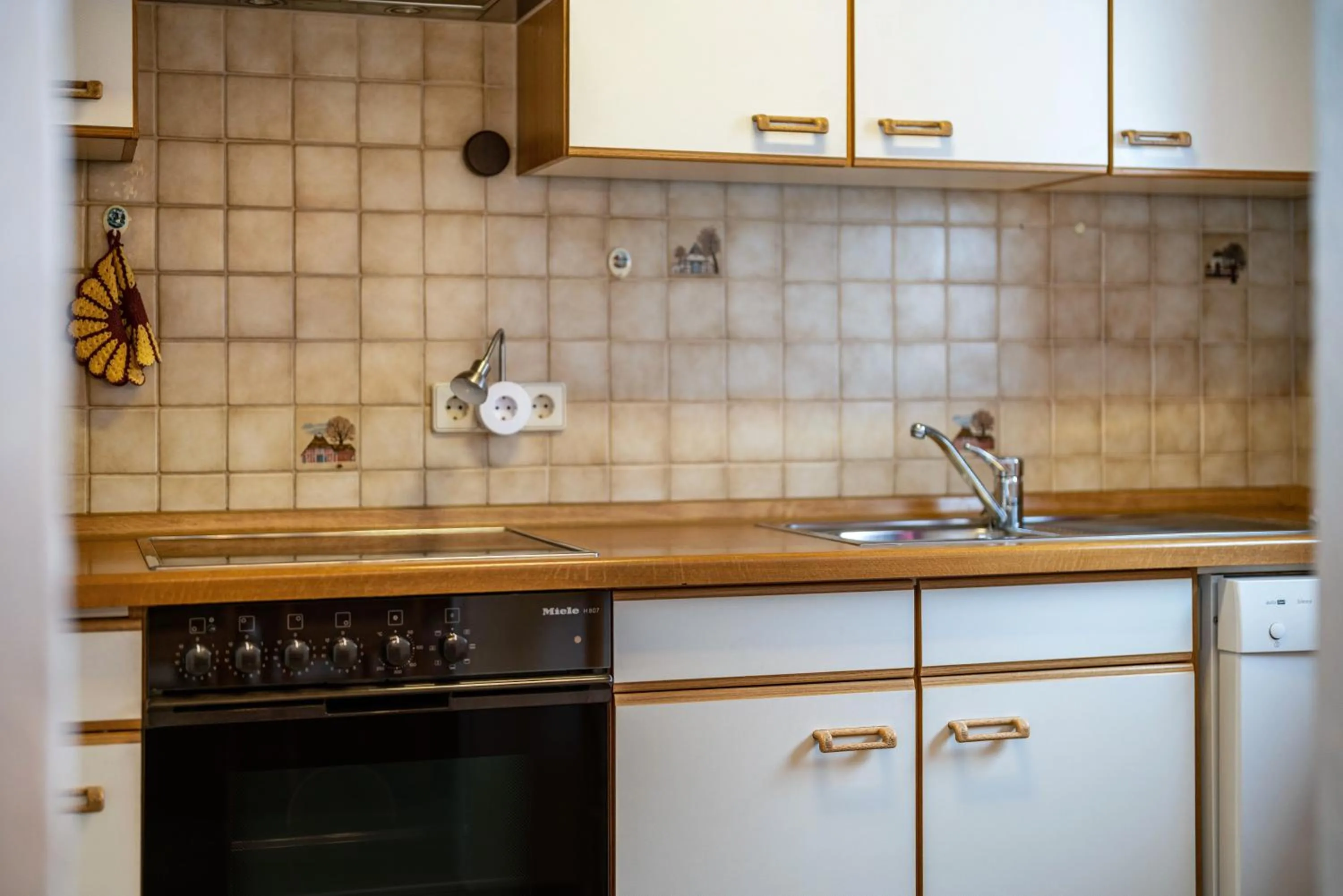 Kitchen or kitchenette in Haus Schöneck