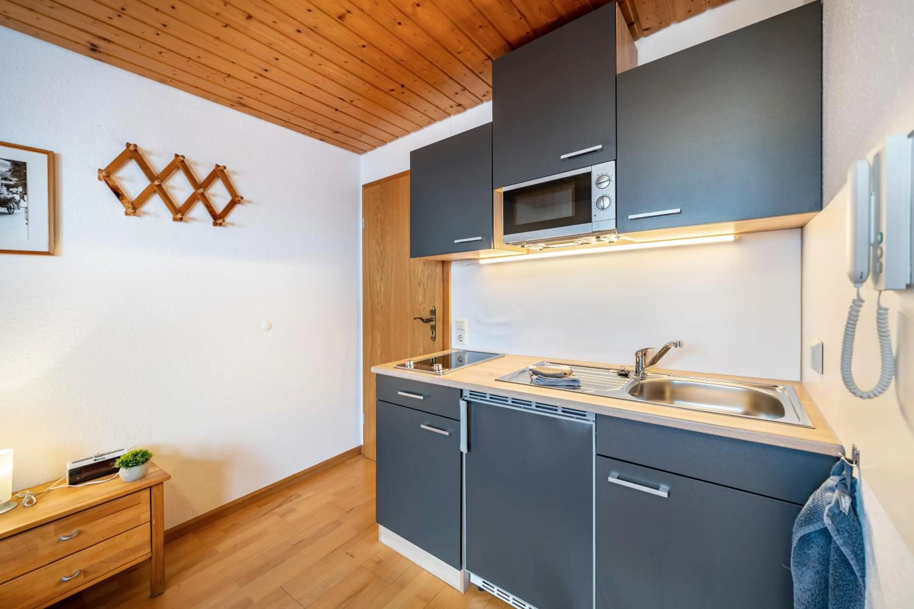Kitchen or kitchenette in Haus Schöneck