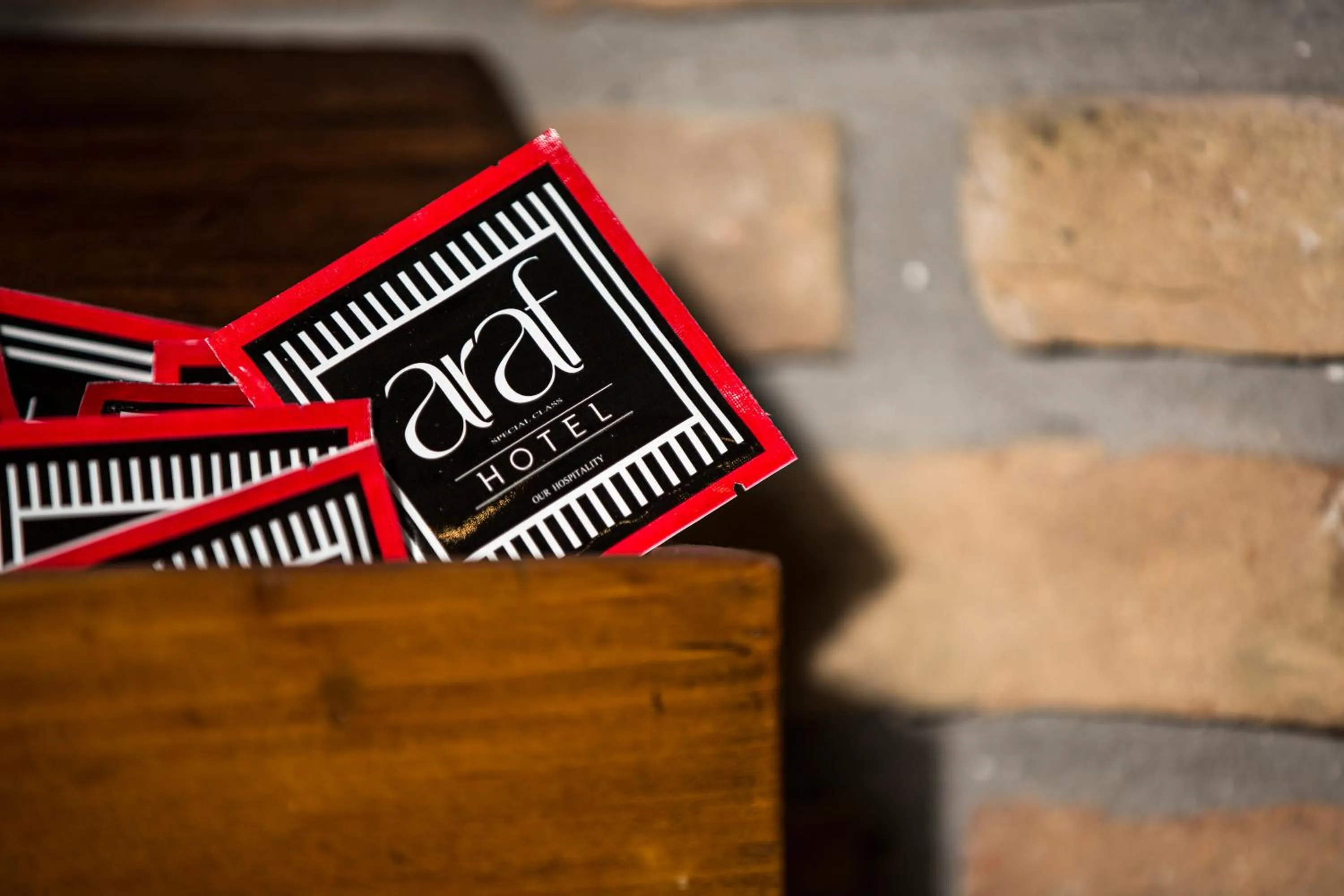 Decorative detail in Araf Hotel