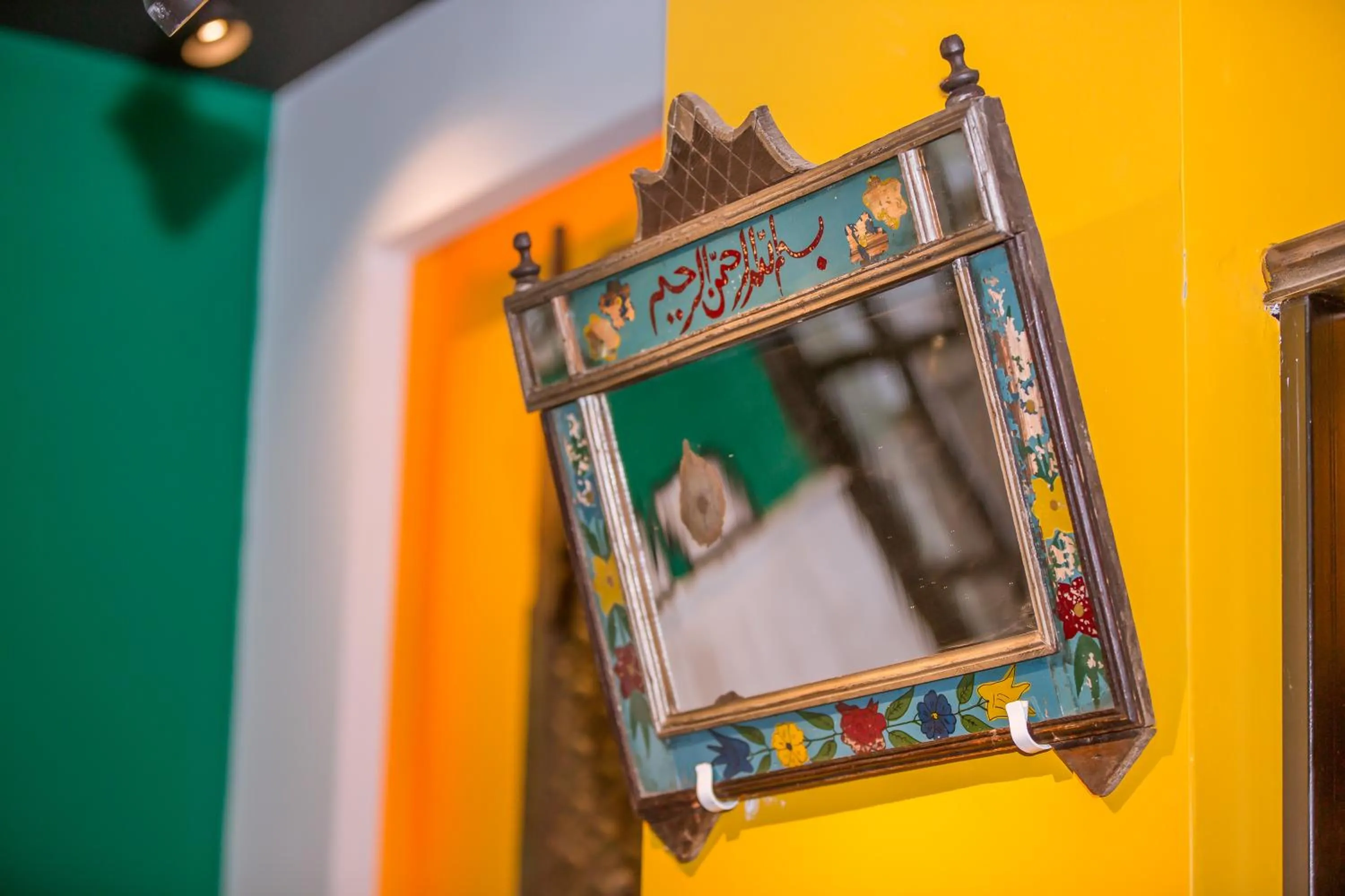 Decorative detail in Araf Hotel