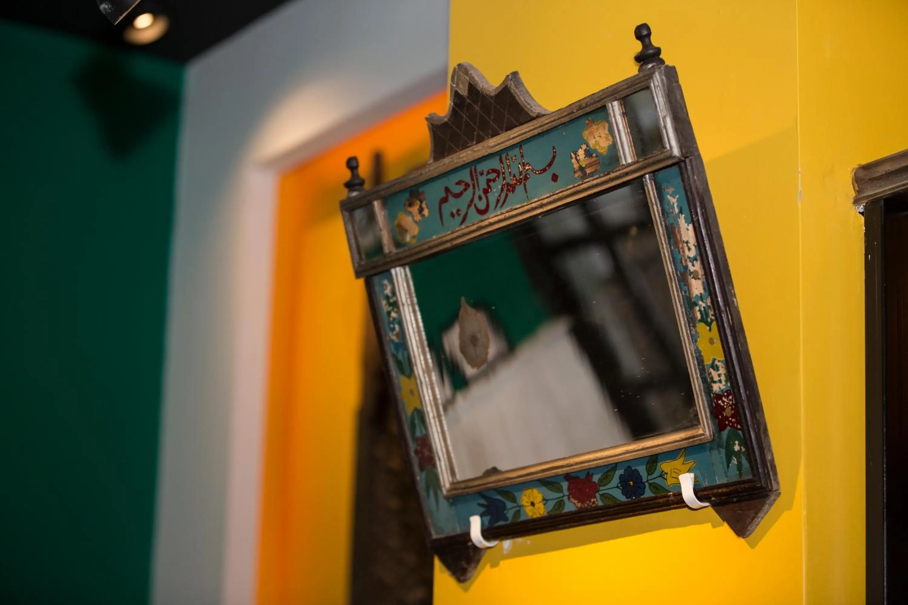 Decorative detail in Araf Hotel