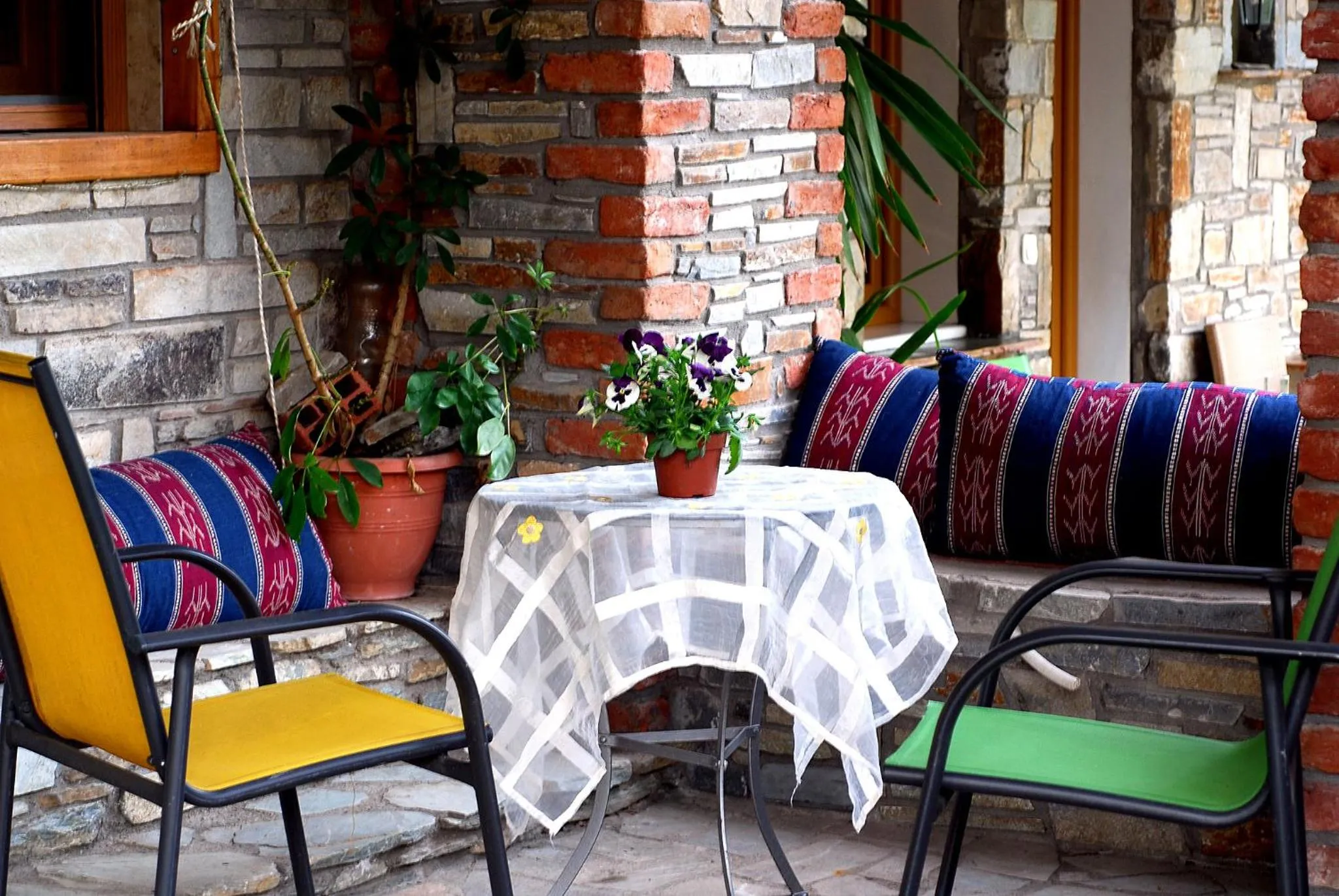 Patio in Pansion Anastasia