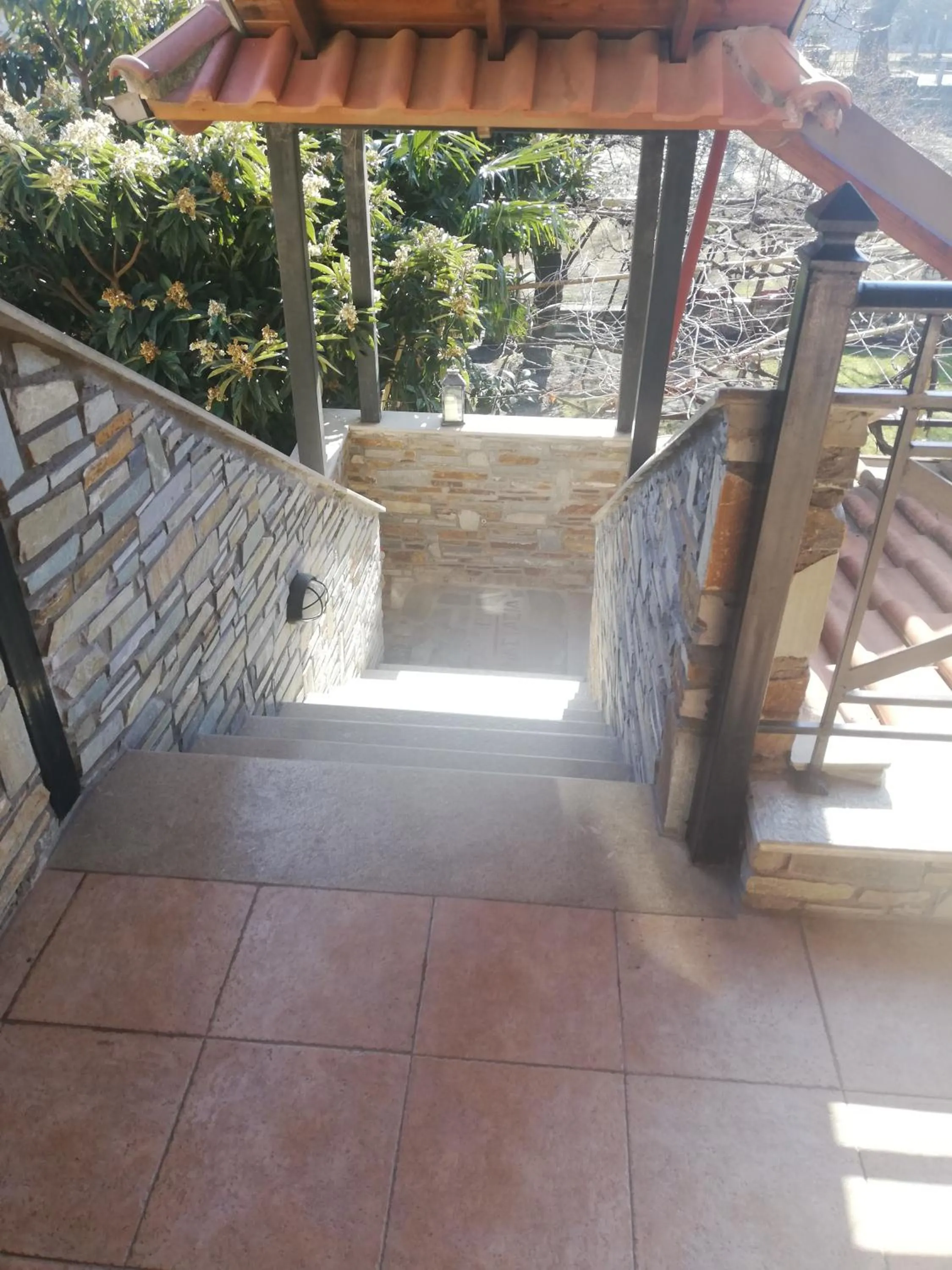 Balcony/Terrace in Pansion Anastasia