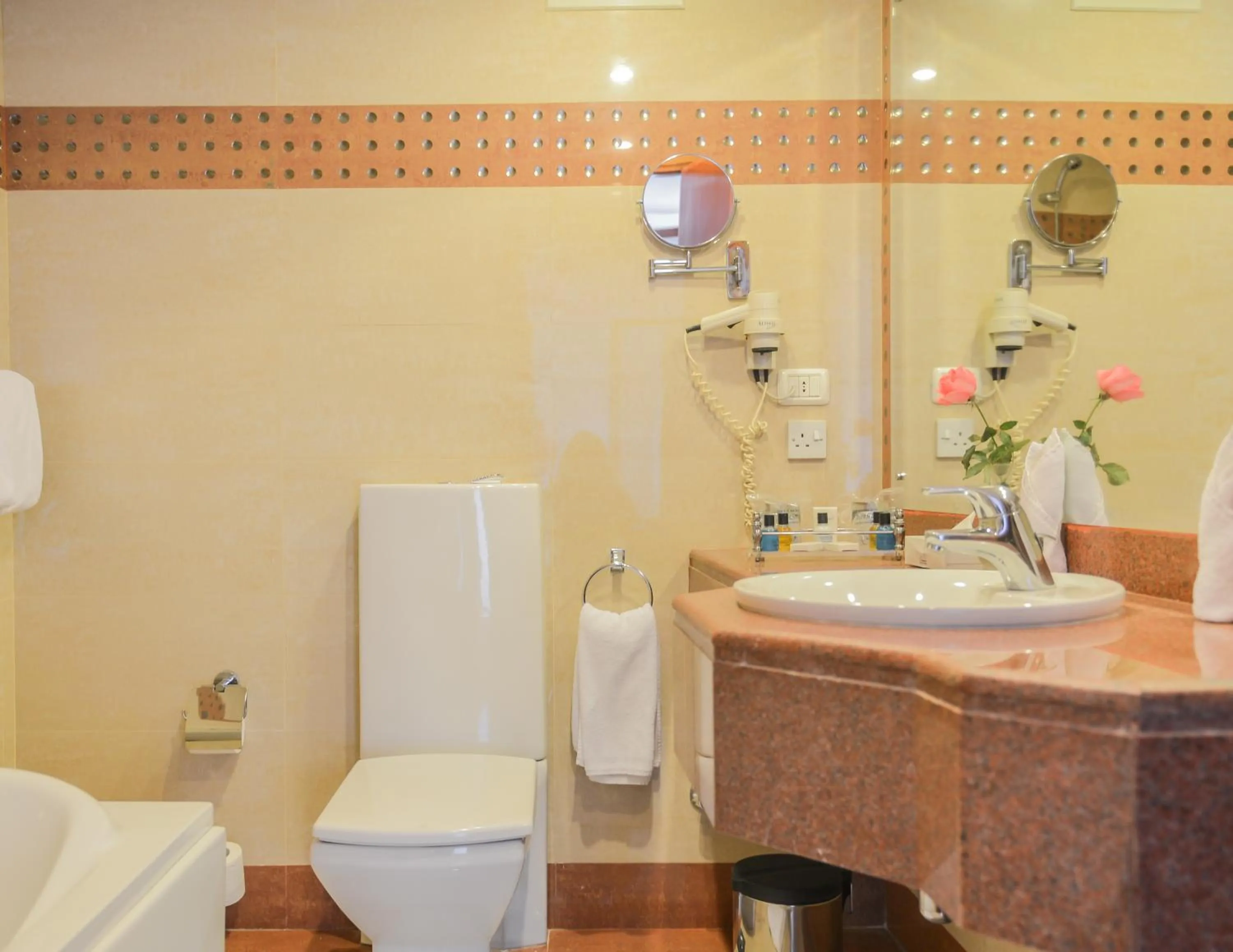 Bathroom in Hotel Flamenco Cairo