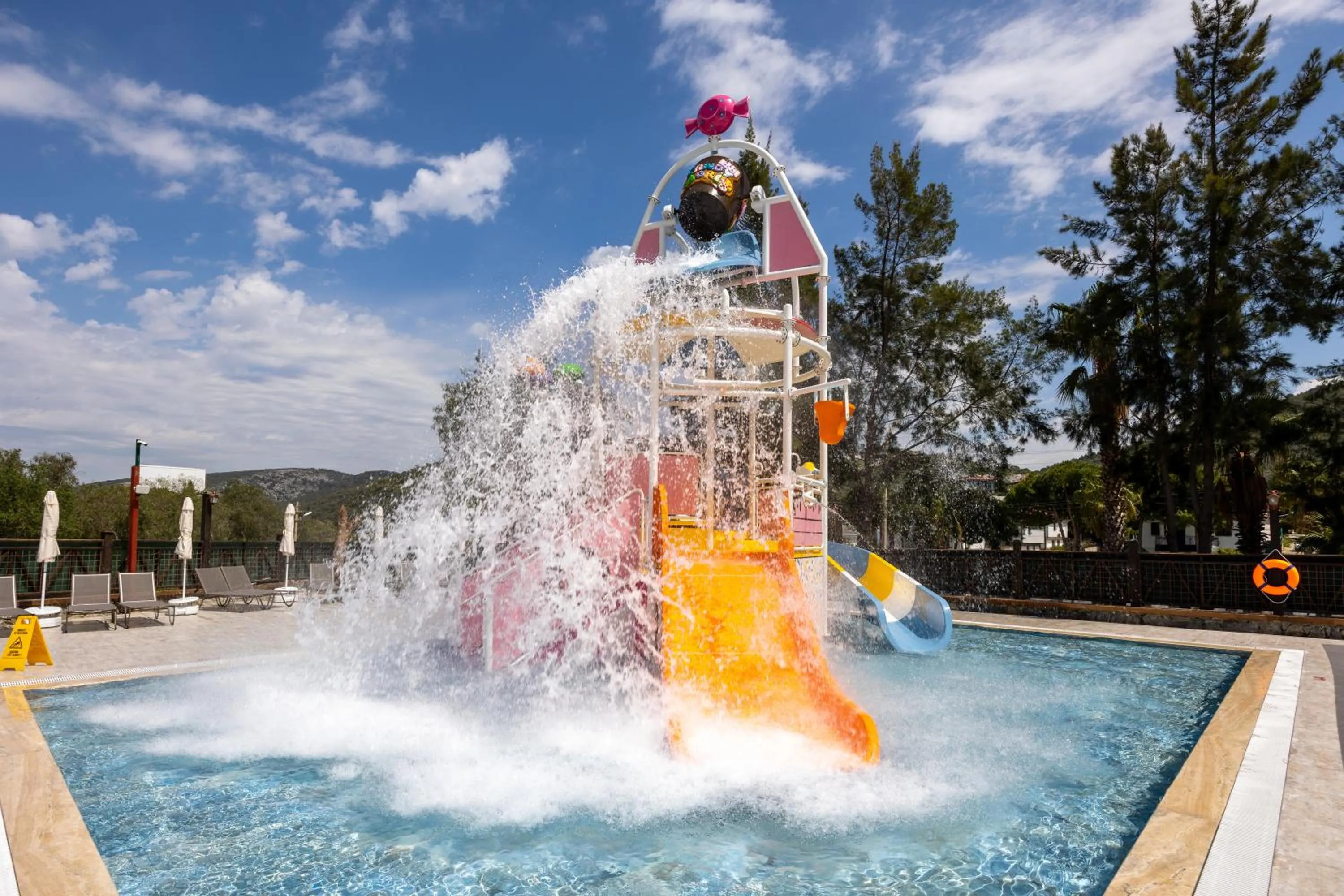 Aqua park in Ramada Hotel & Suites by Wyndham Kusadasi