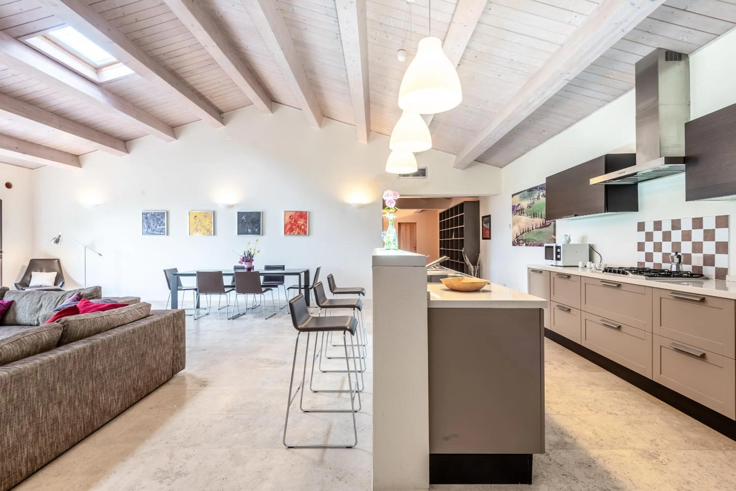 Kitchen or kitchenette in Cignella Resort