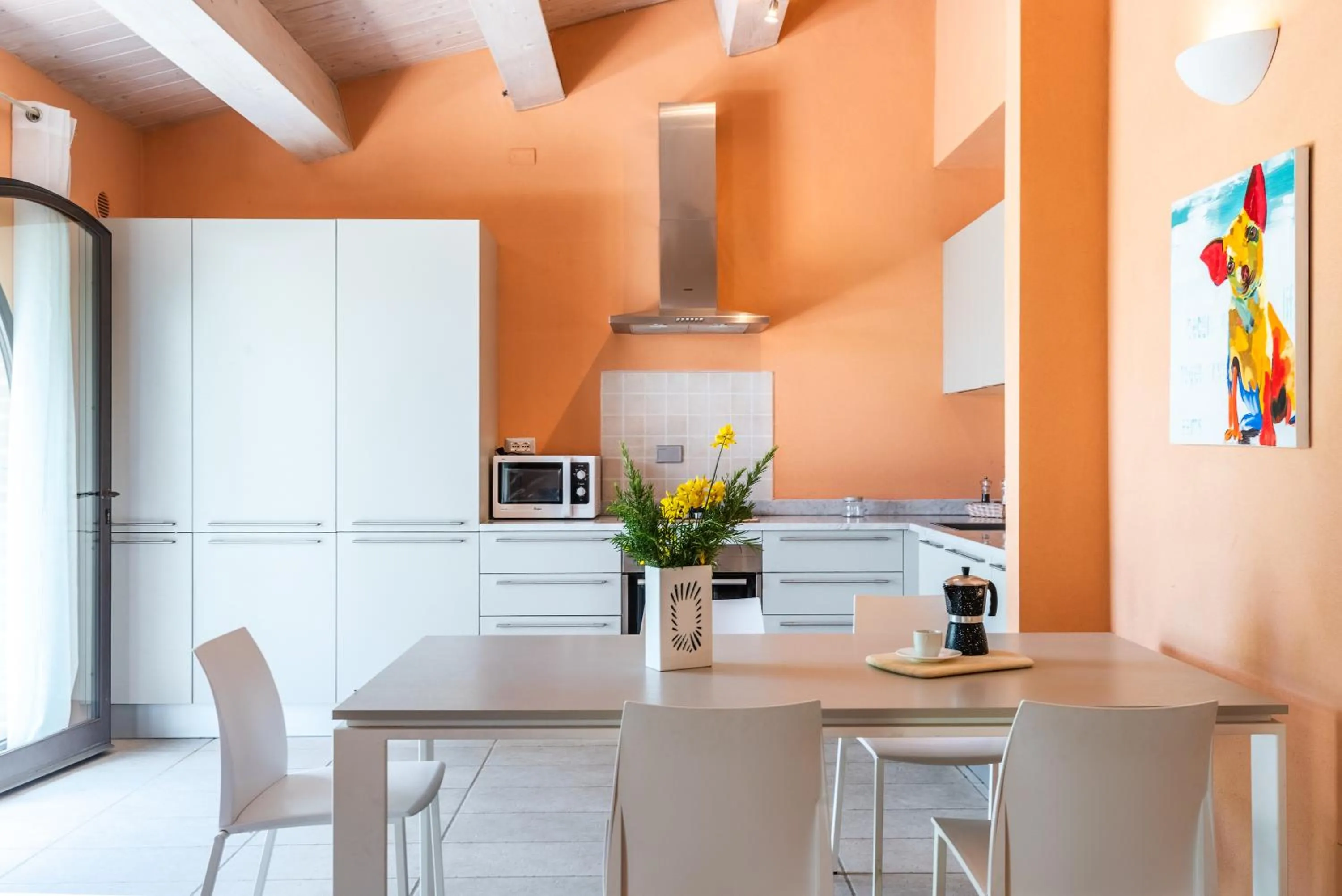 Kitchen or kitchenette in Cignella Resort