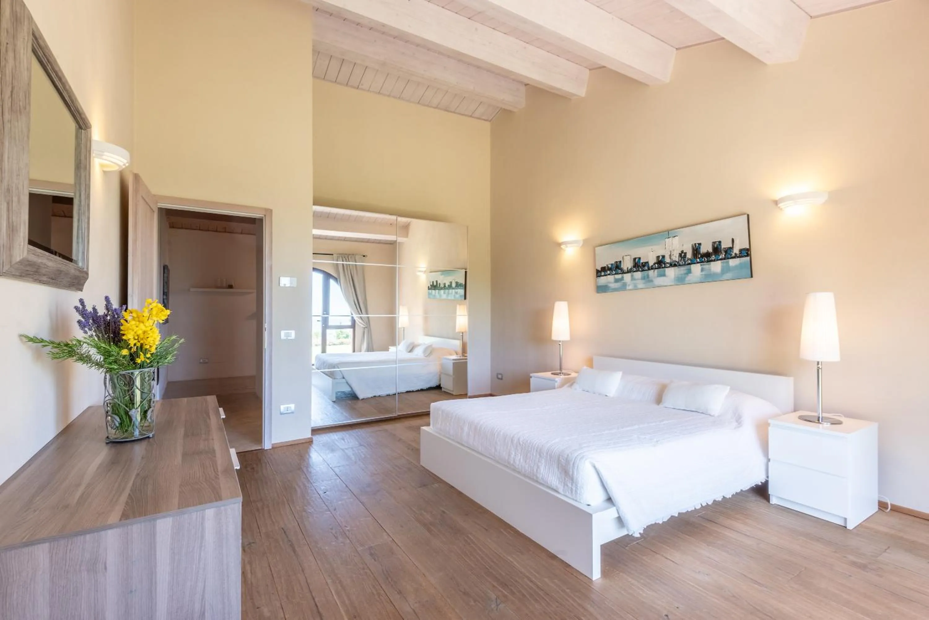 View (from property/room), Bed in Cignella Resort