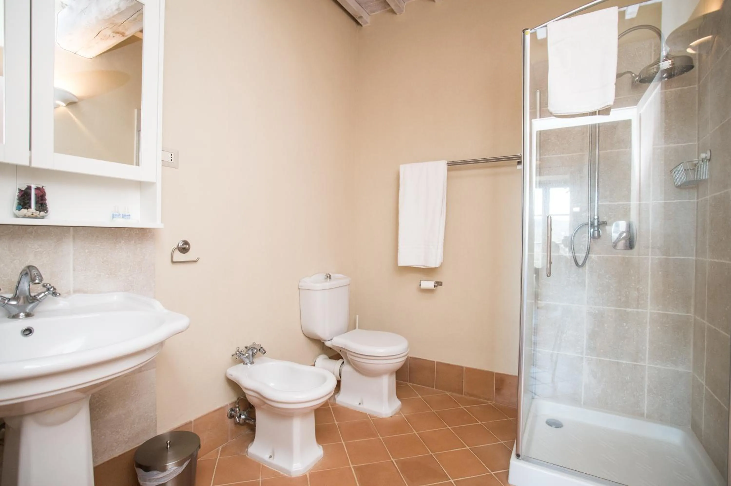 Shower in Cignella Resort