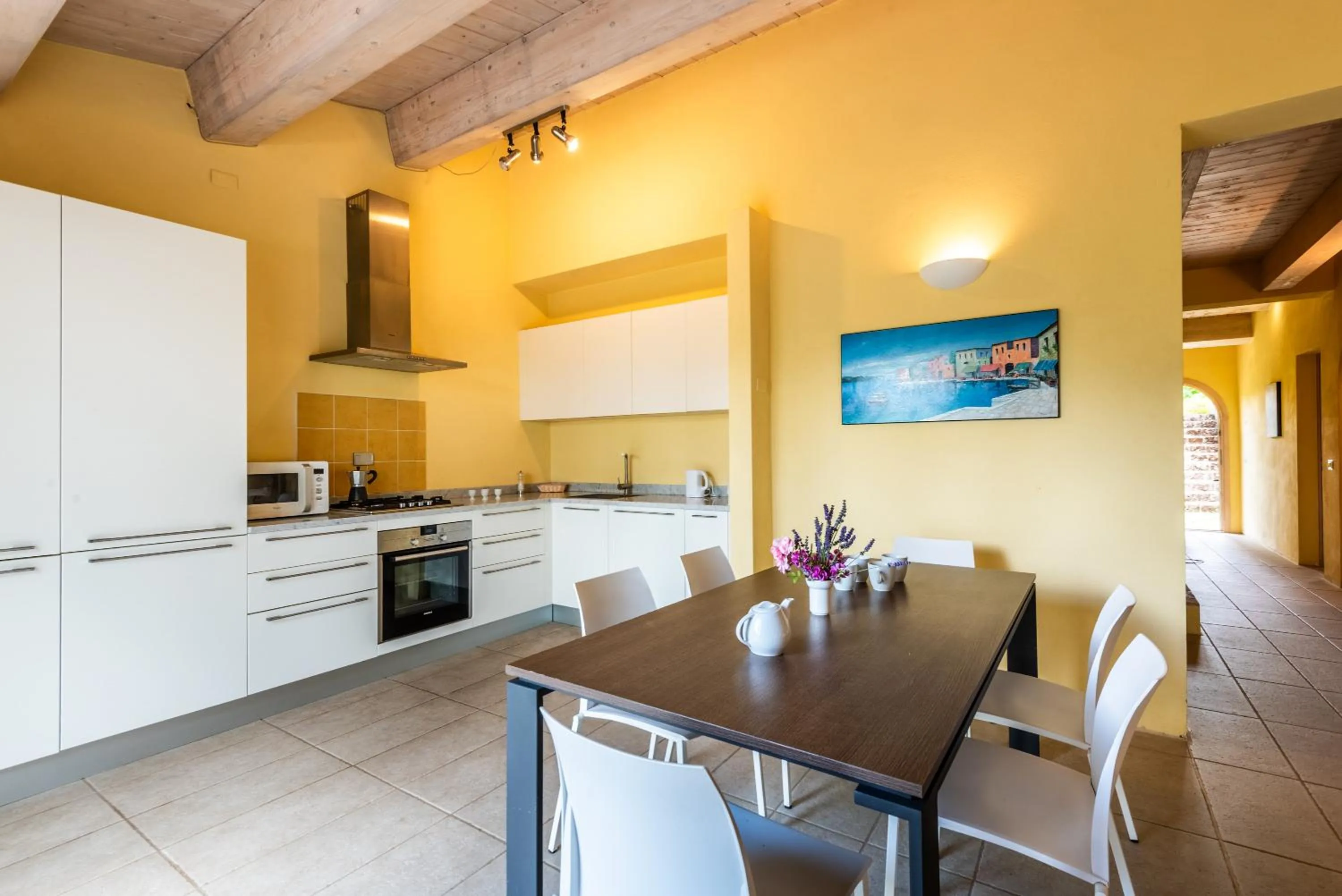 Kitchen or kitchenette in Cignella Resort