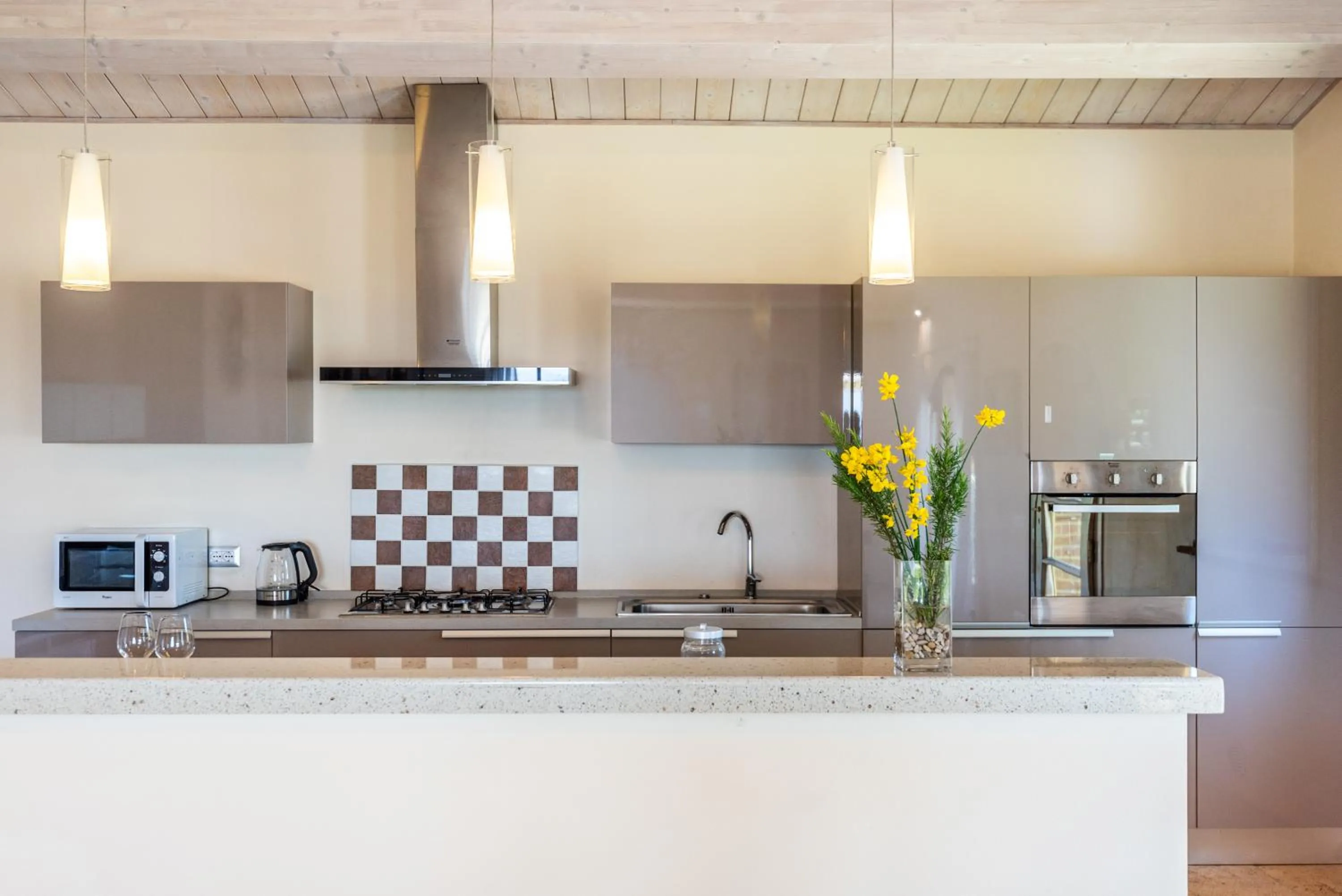 Kitchen or kitchenette in Cignella Resort