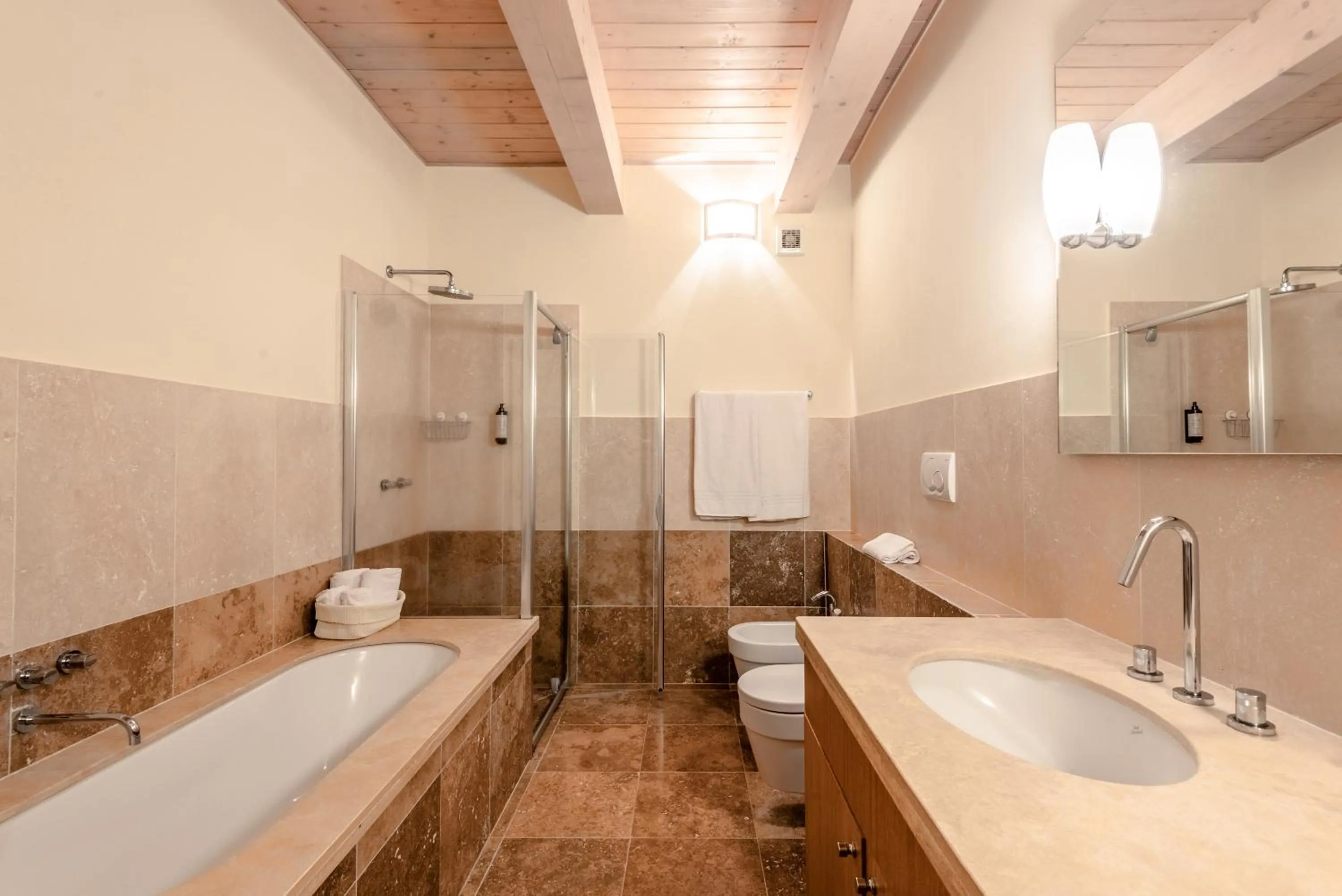 Shower in Cignella Resort