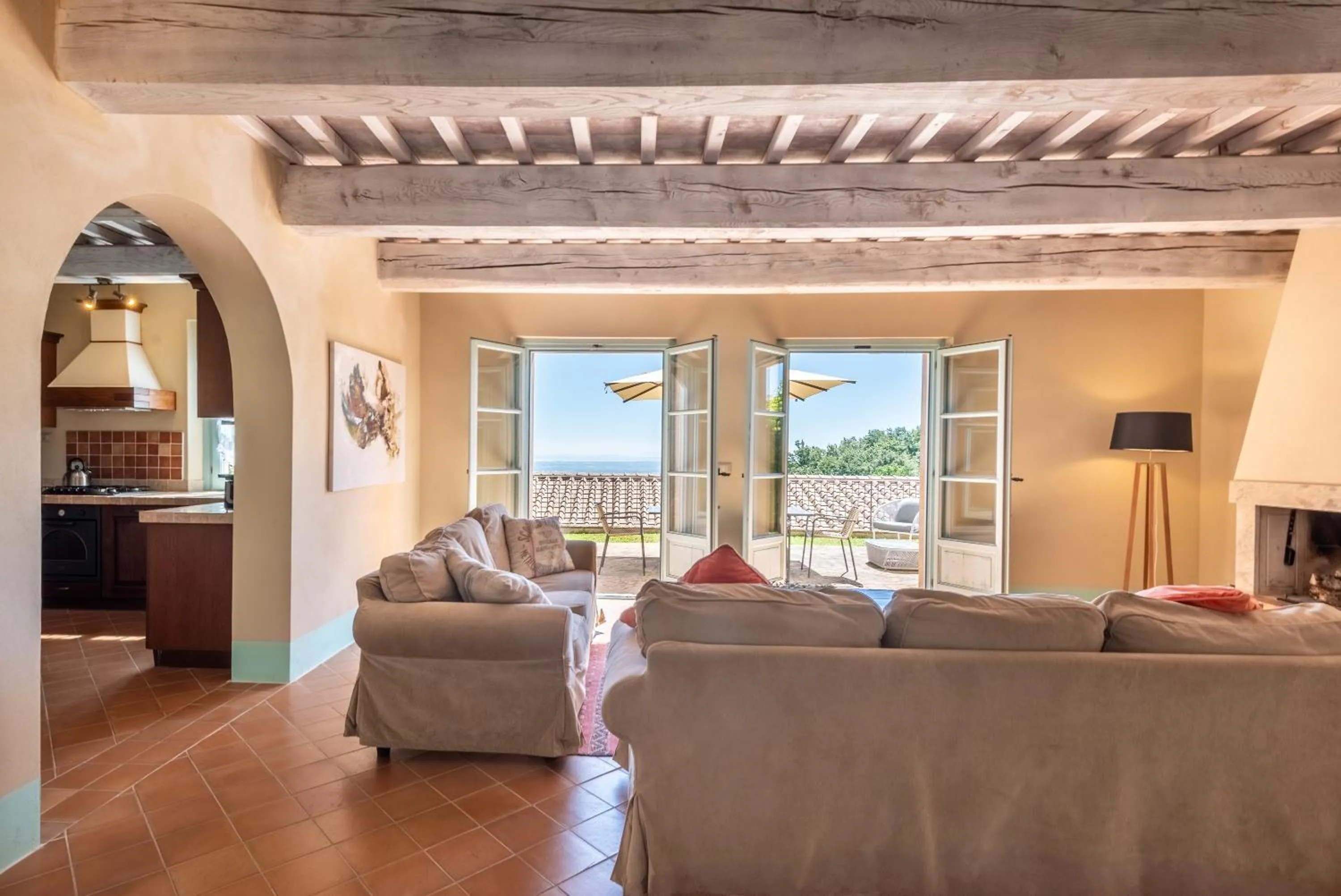 Natural landscape in Cignella Resort