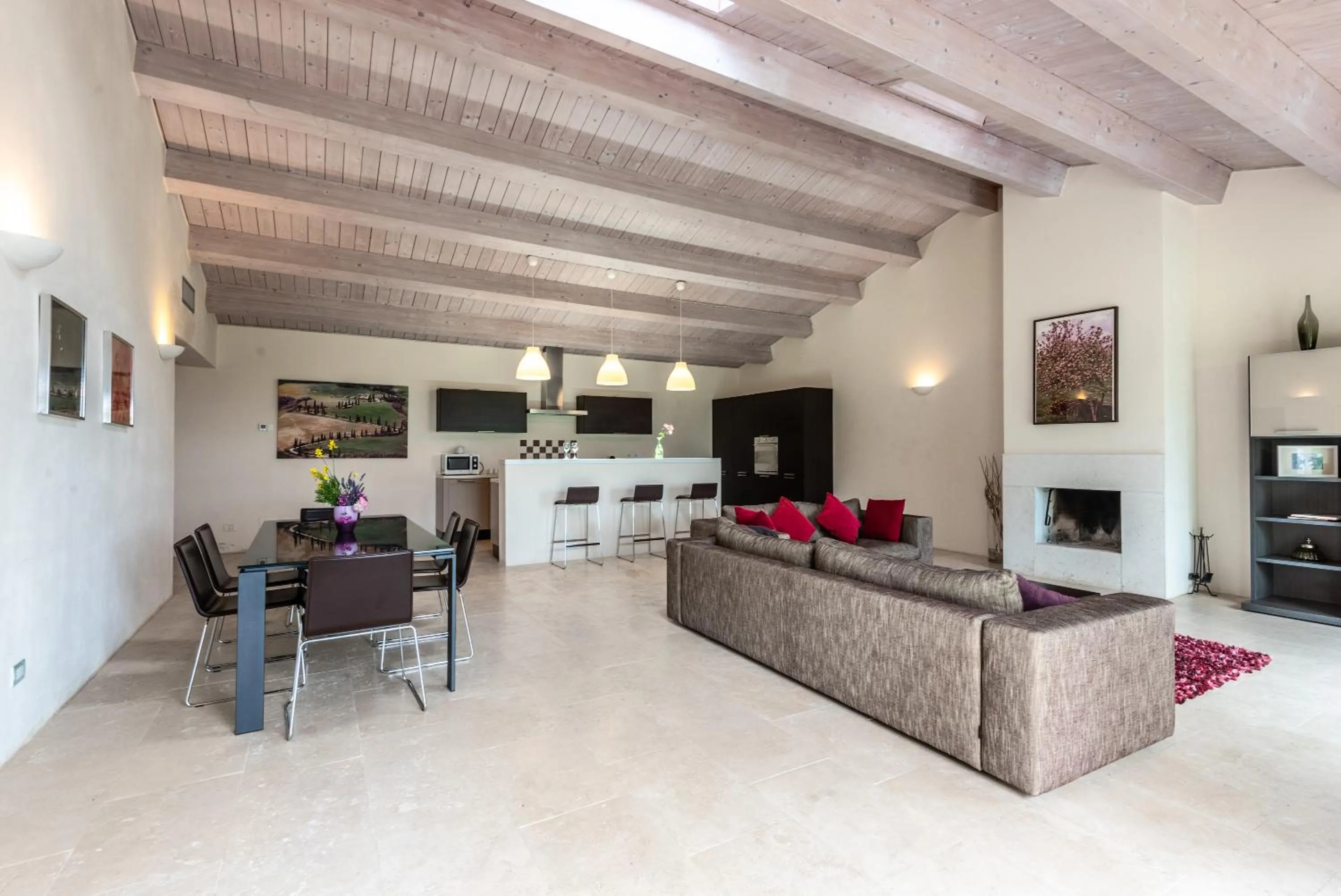 Kitchen or kitchenette in Cignella Resort