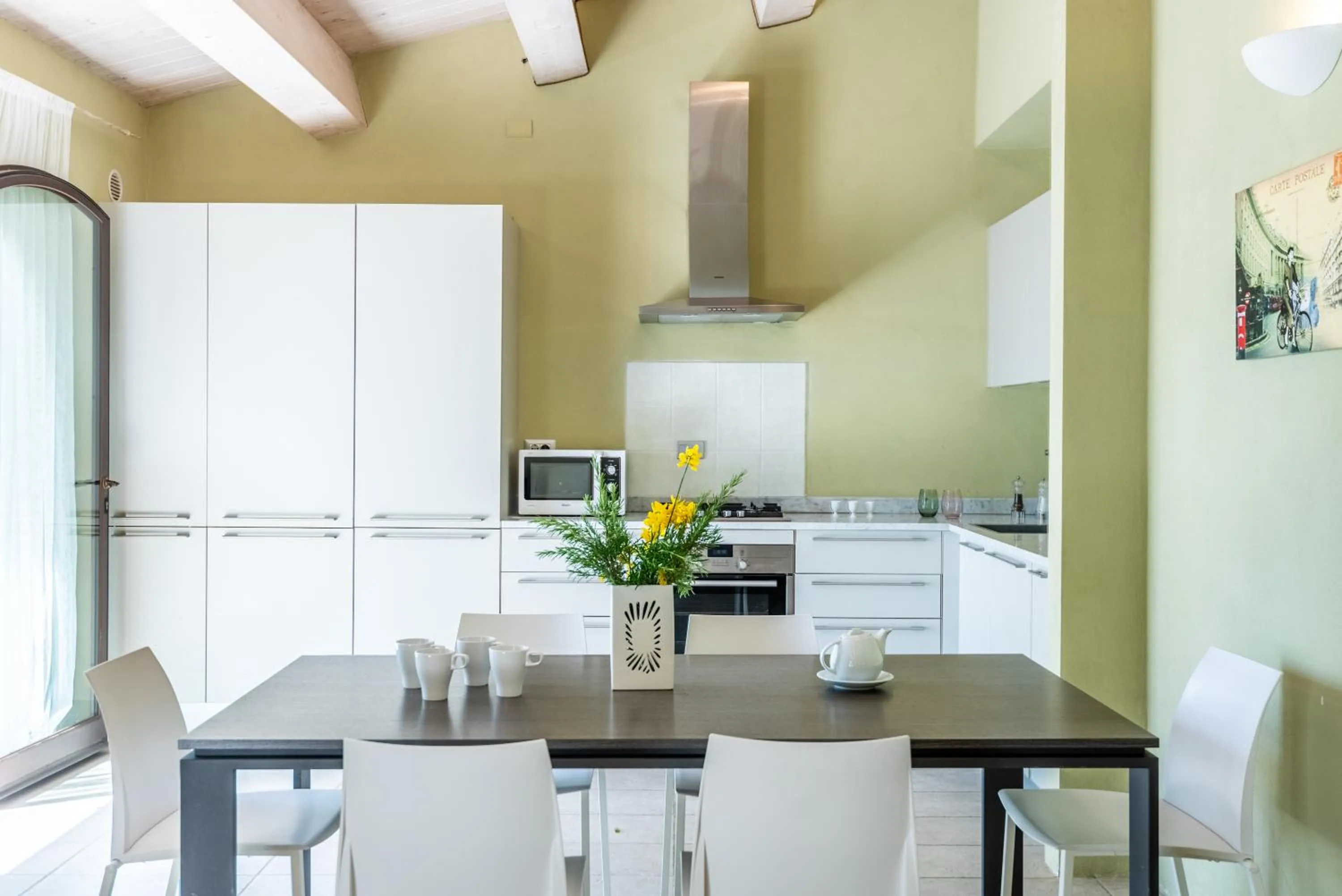 Kitchen or kitchenette in Cignella Resort