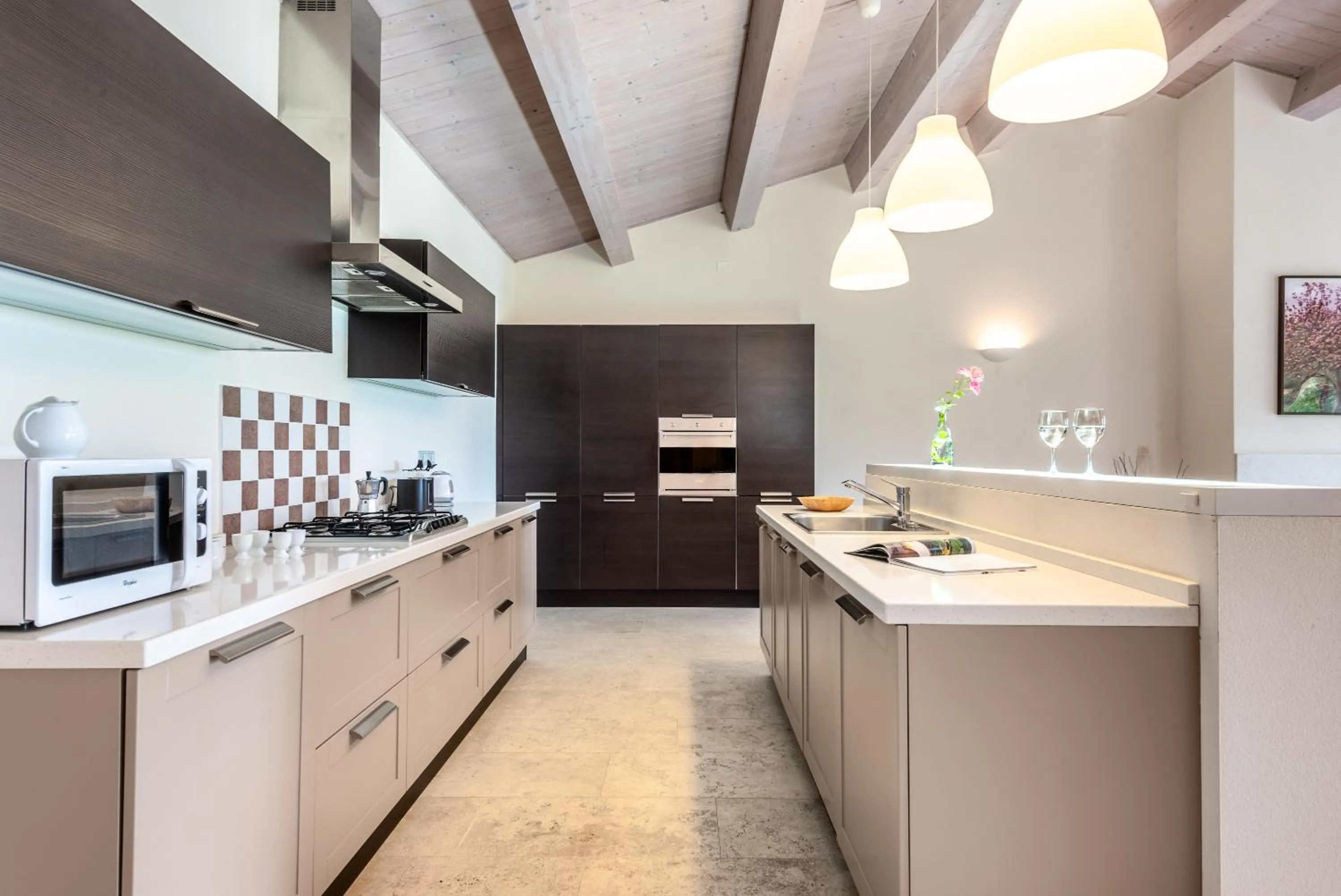 Kitchen or kitchenette in Cignella Resort