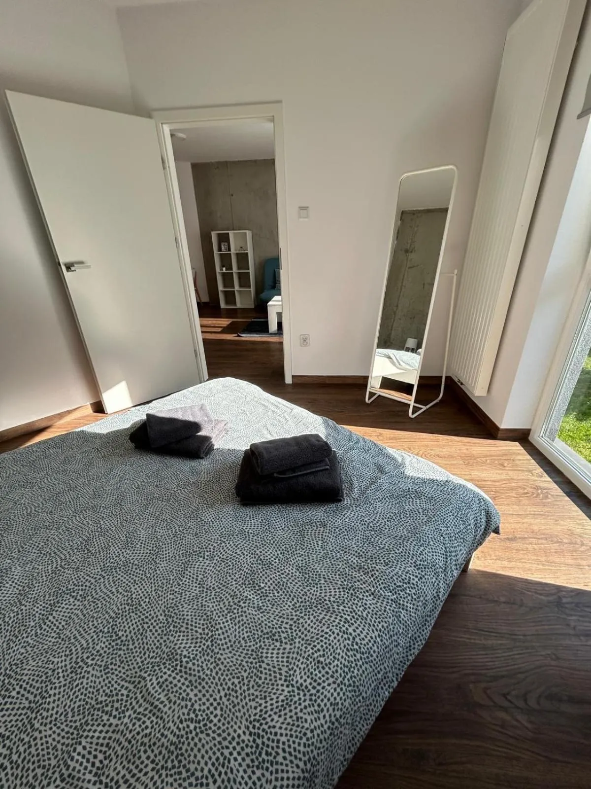 Bed in Cube Apartamenty