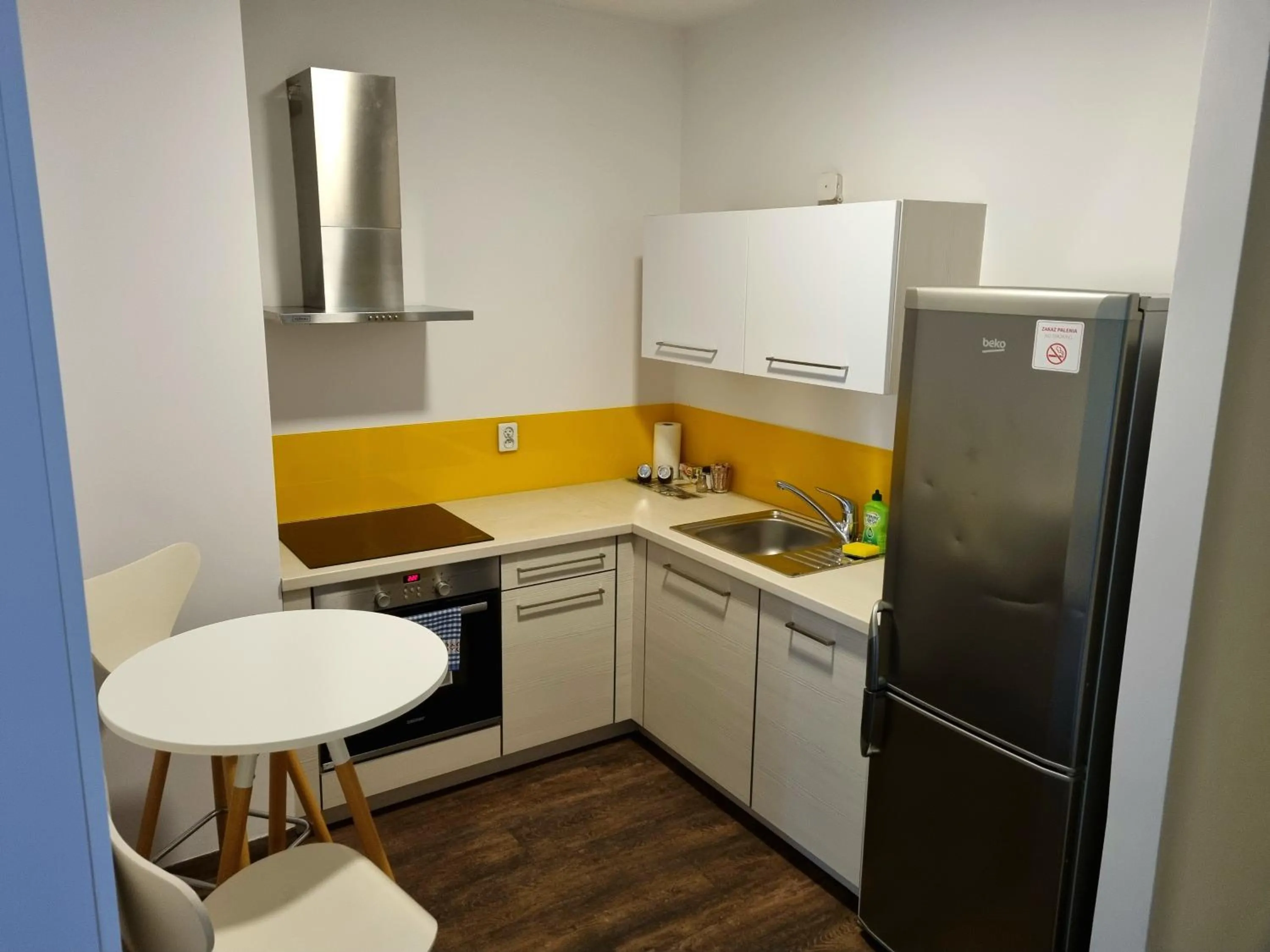 Kitchen or kitchenette in Cube Apartamenty