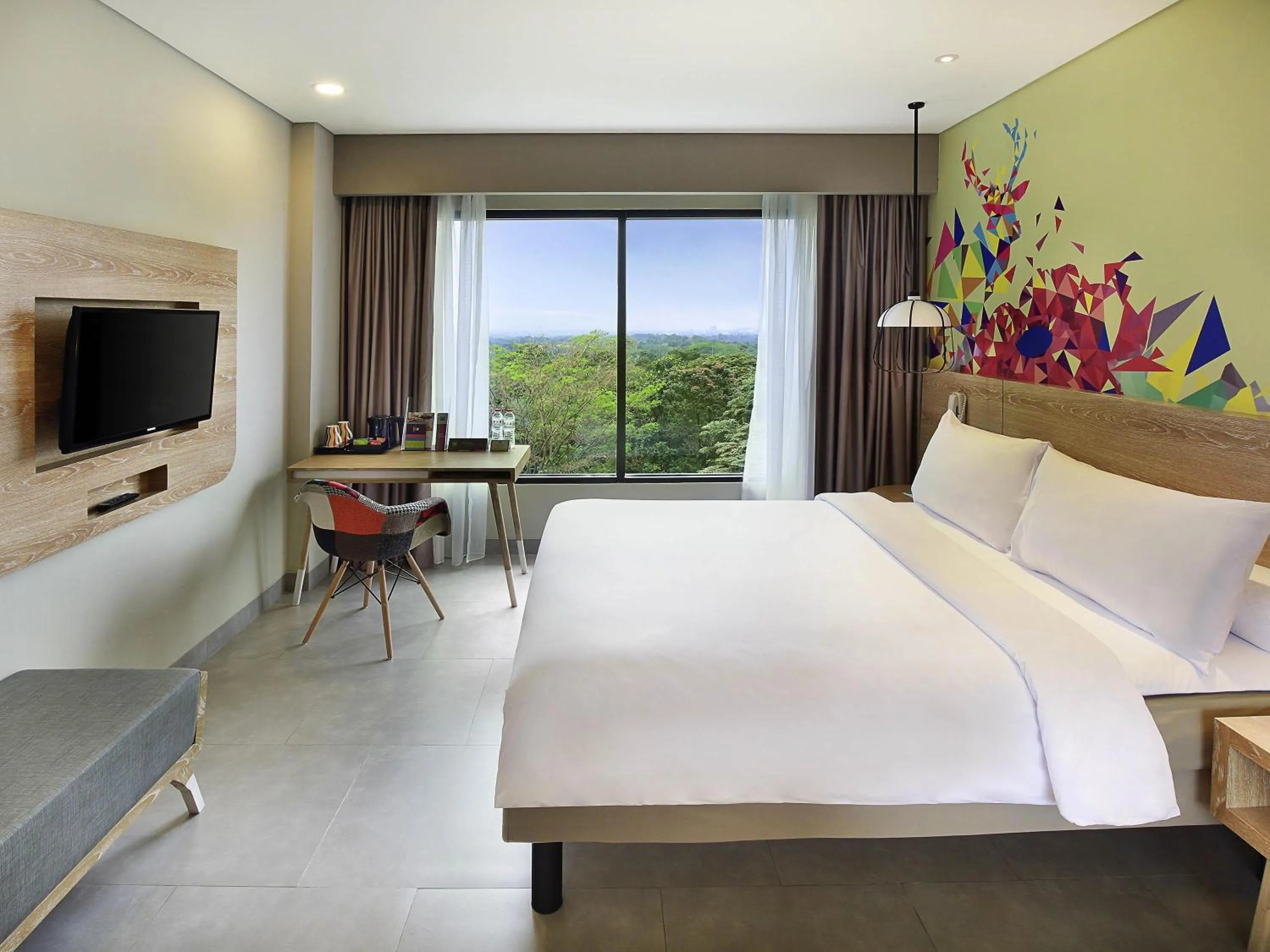 Bedroom, Bed in Ibis Styles Bogor Raya