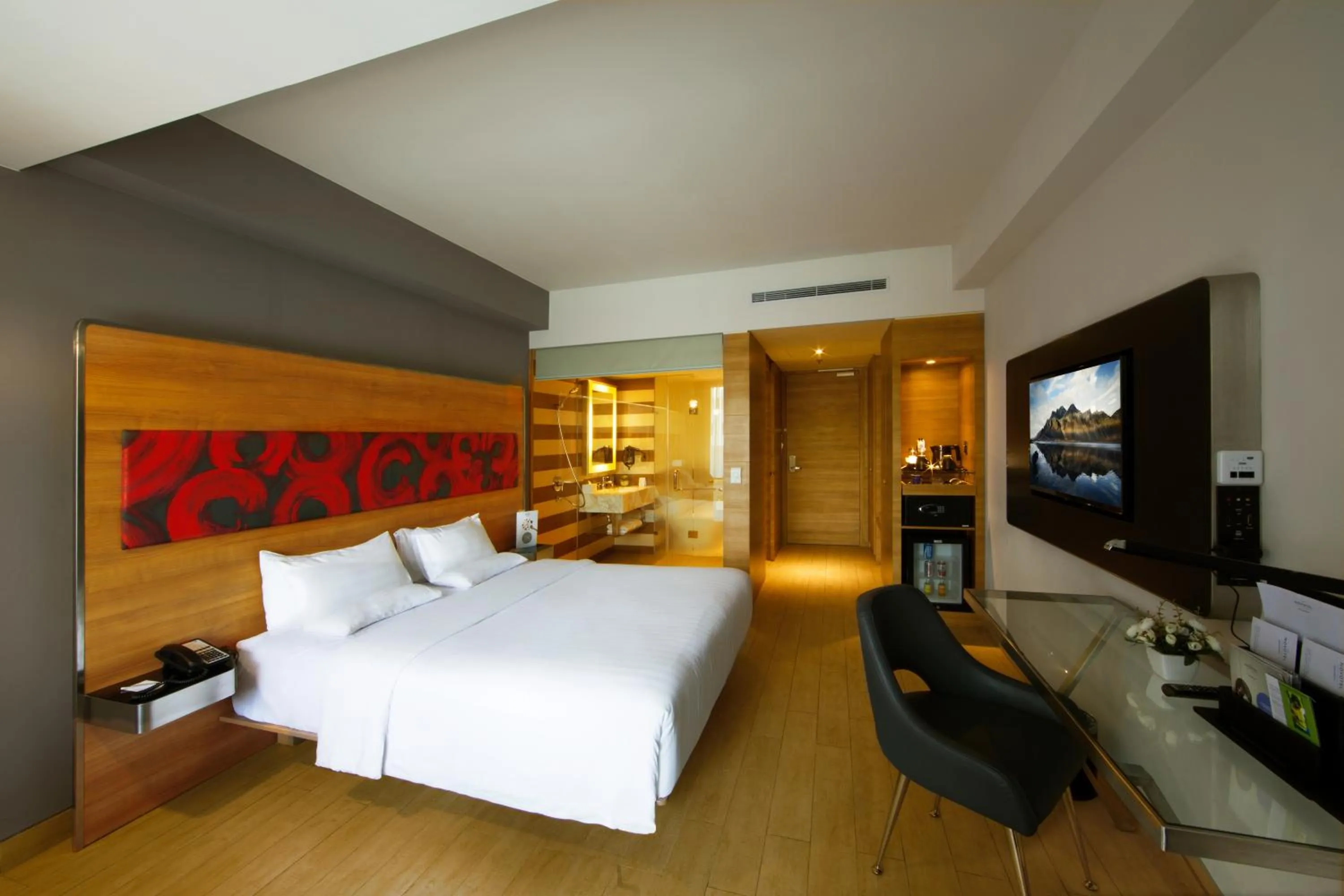 Bed in Novotel Pekanbaru