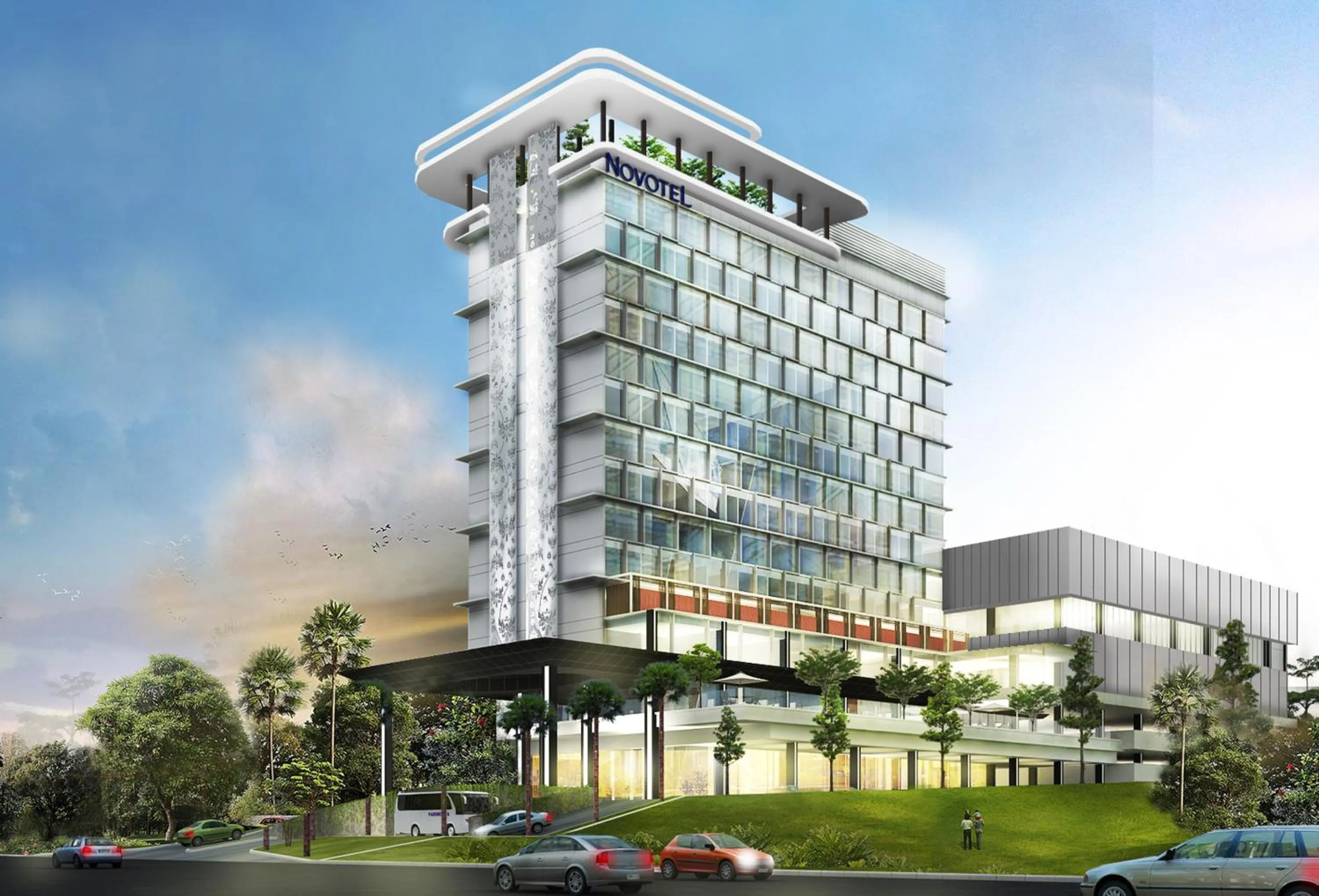 Property building in Novotel Pekanbaru