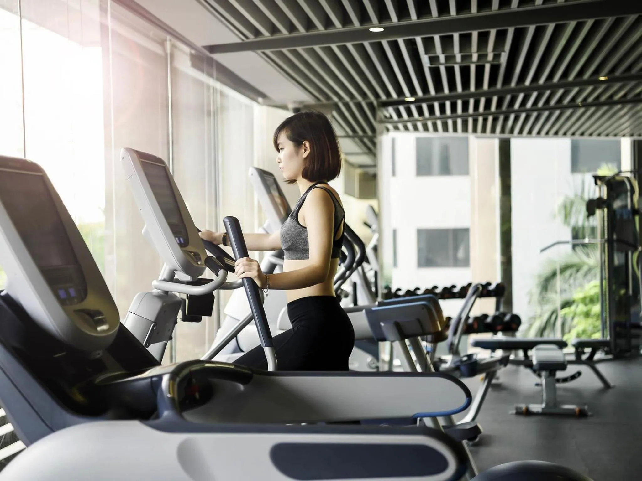 Fitness centre/facilities in Novotel Suites Hanoi