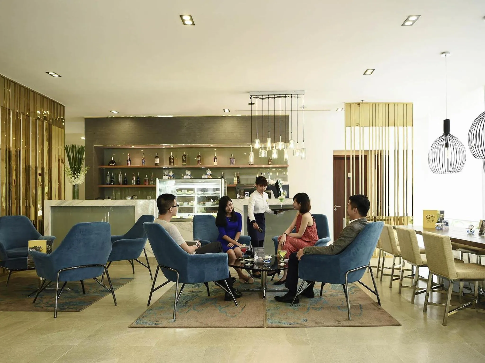Lounge or bar in Novotel Suites Hanoi