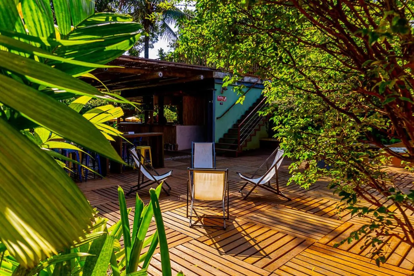 Patio in Pousada Jamboo