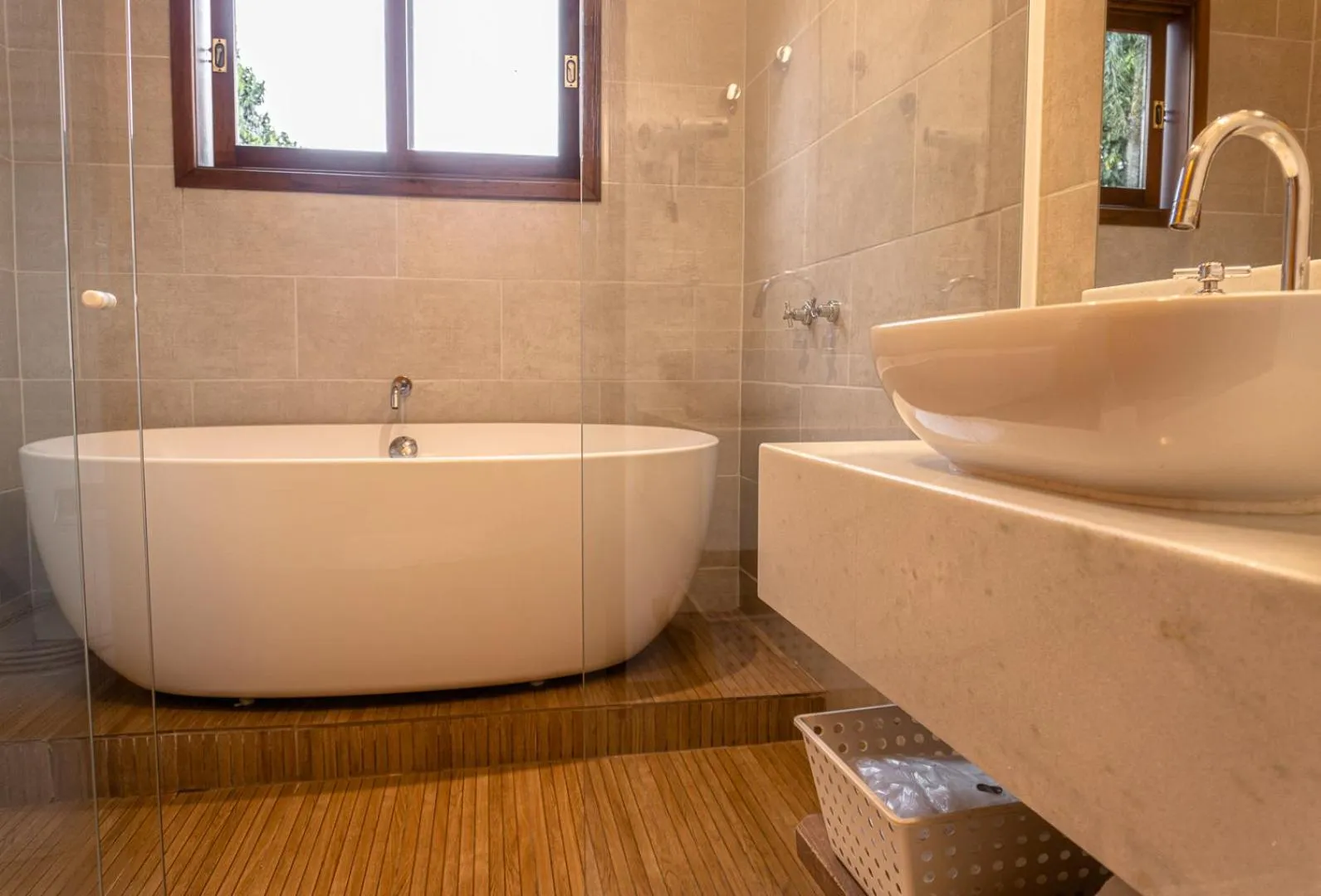 Bathroom in Pousada Jamboo