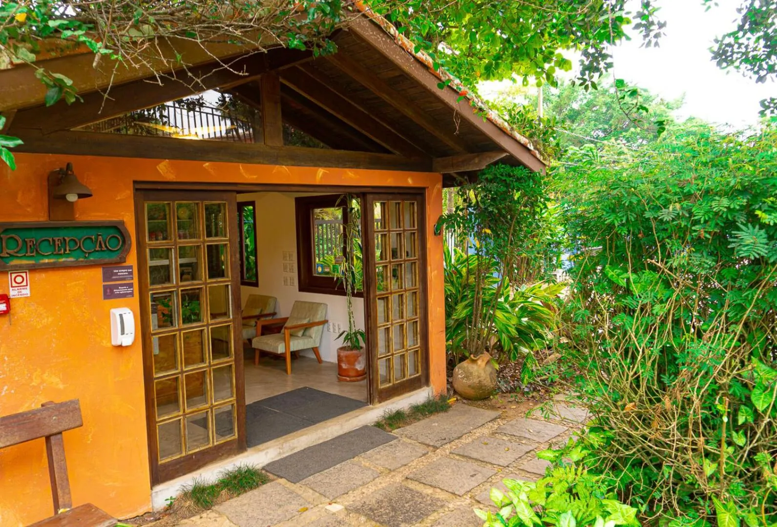 Lobby or reception in Pousada Jamboo