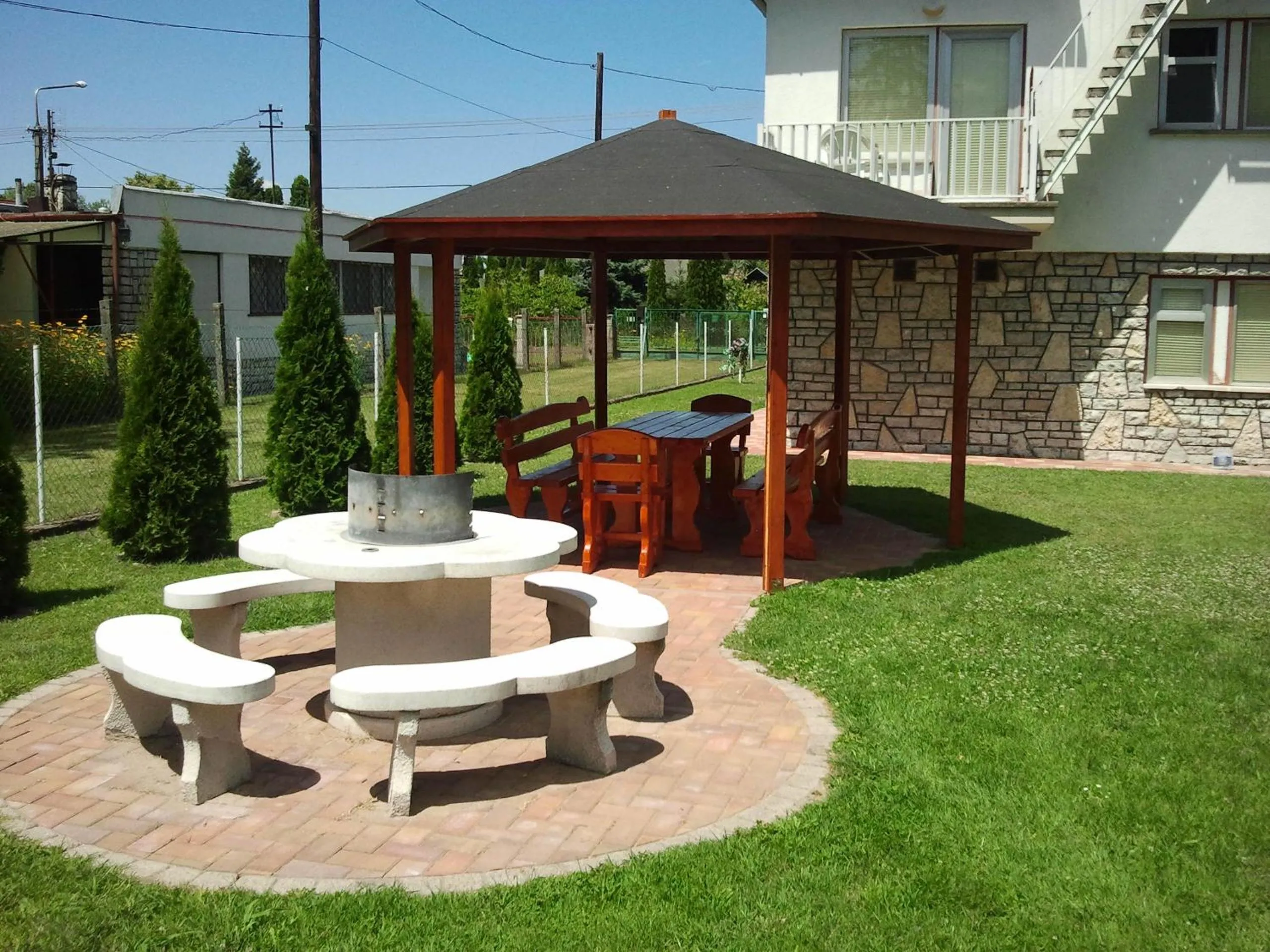 BBQ facilities in Family Home Apartment