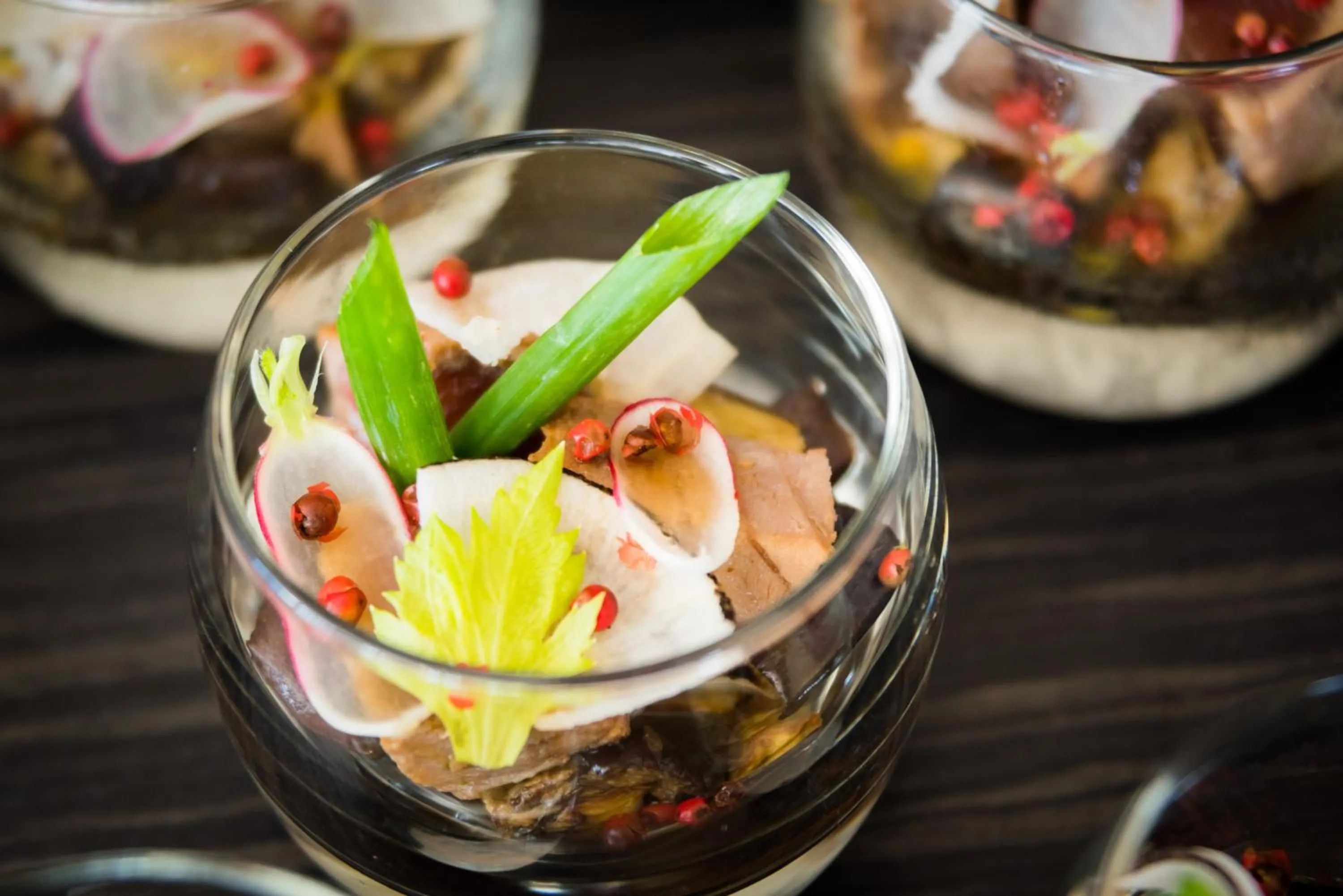 Food close-up in Simon Hotel