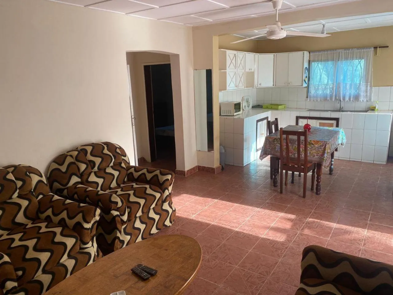 Living room in Harmony house apartments
