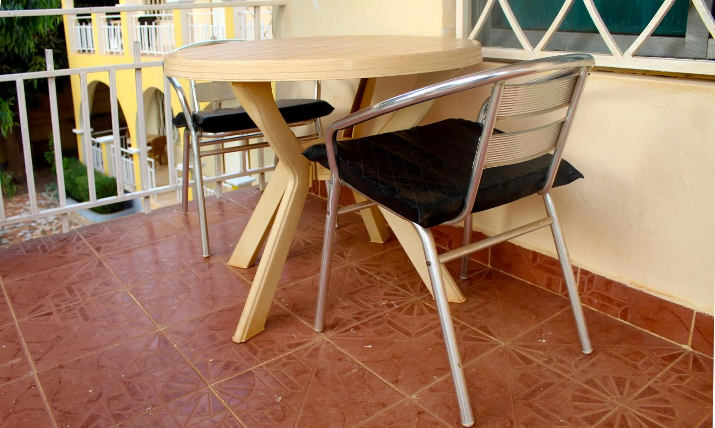 Inner courtyard view in Harmony house apartments