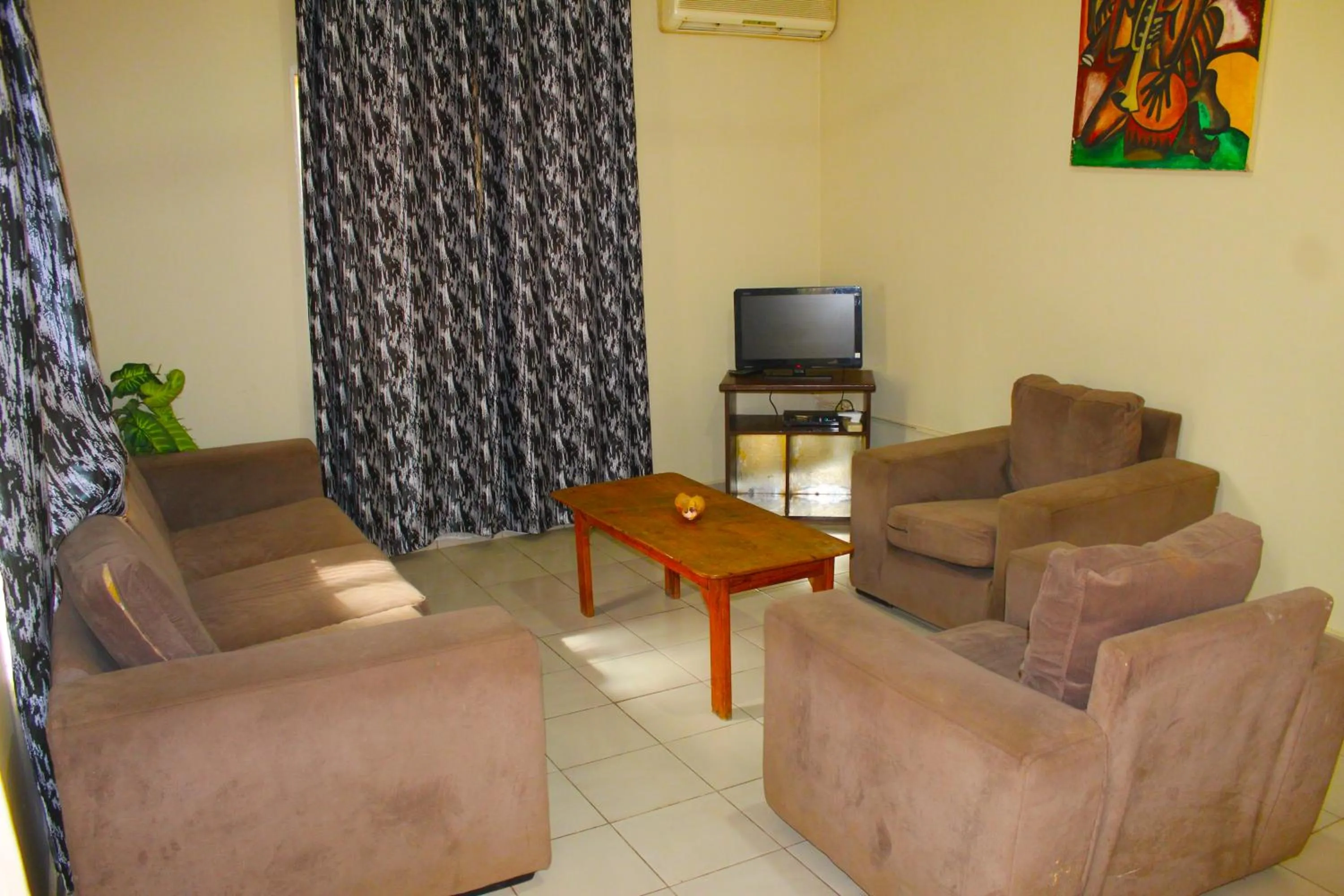 Living room in Harmony house apartments