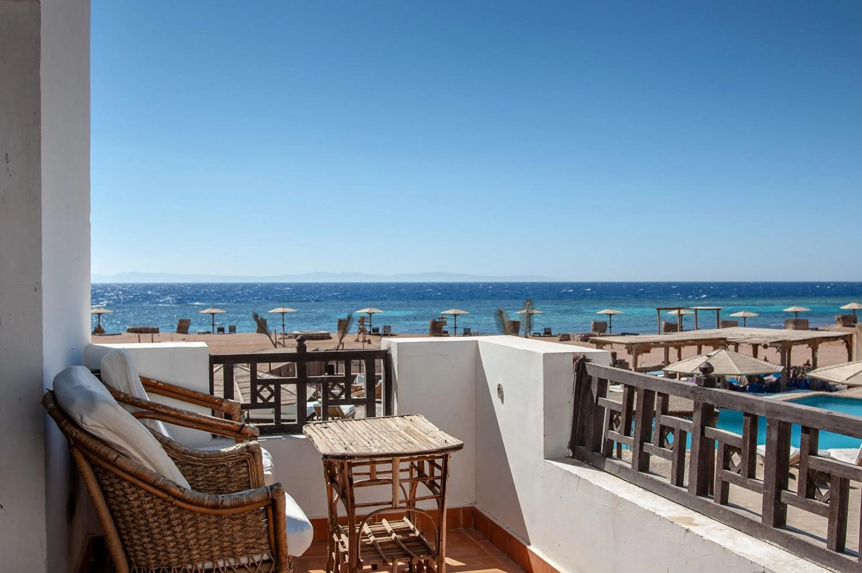 Patio in Daniela Diving Resort Dahab