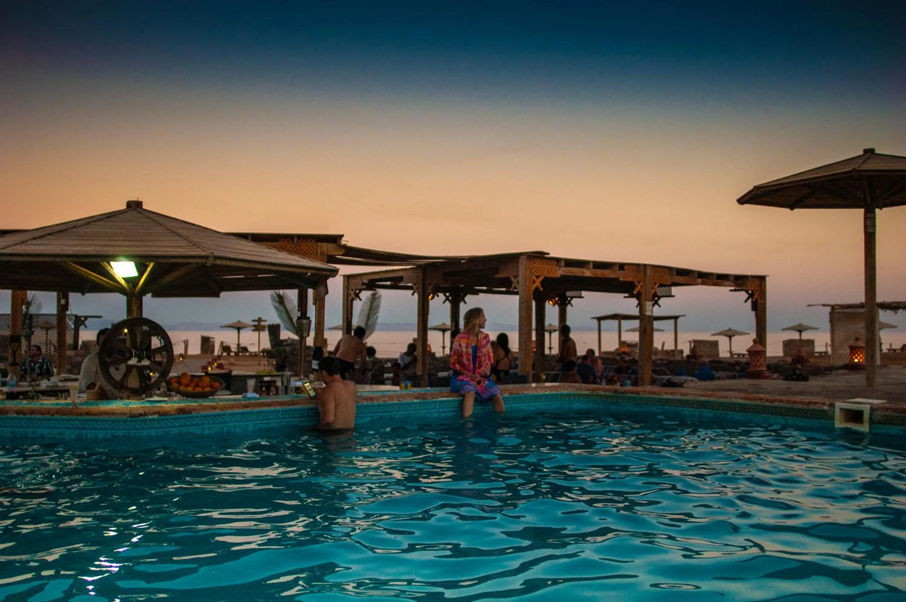 People in Daniela Diving Resort Dahab