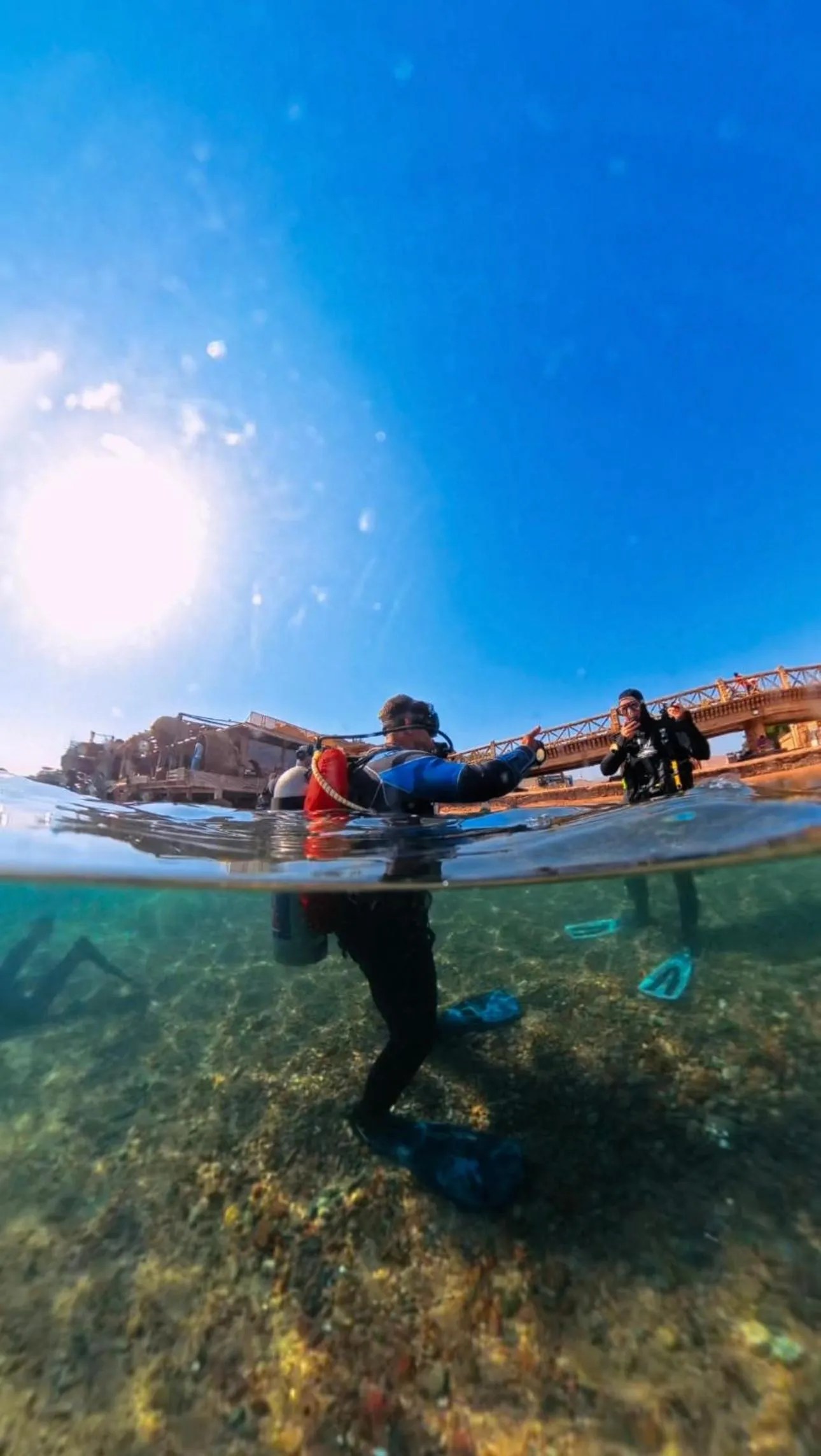 People in Daniela Diving Resort Dahab