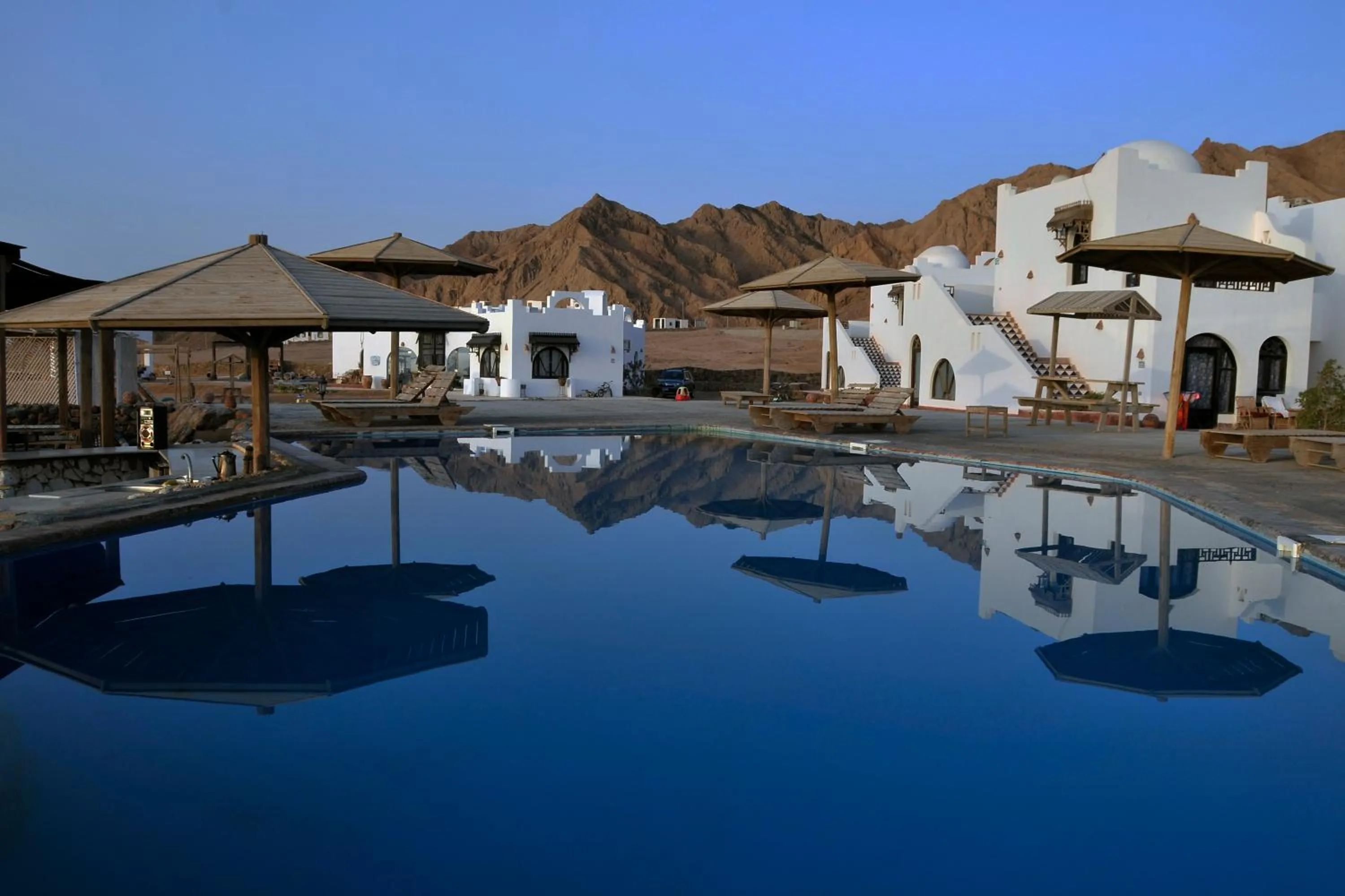 Swimming pool in Daniela Diving Resort Dahab